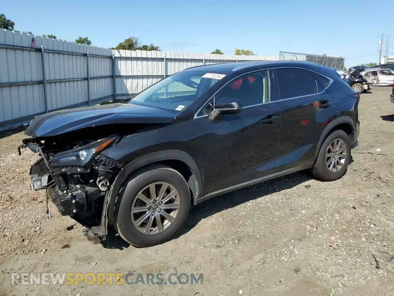 1 Фотография поврежденного автомобиля JTJBARBZ3K2216693 LEXUS NX 2019
