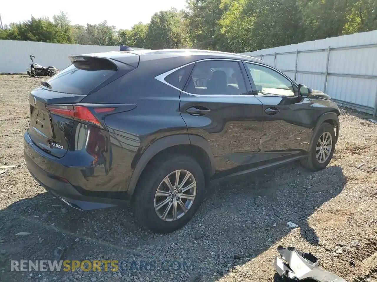 3 Фотография поврежденного автомобиля JTJBARBZ3K2216693 LEXUS NX 2019