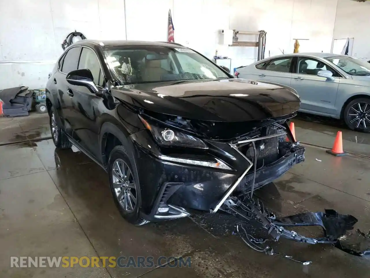 1 Photograph of a damaged car JTJBARBZ4K2180058 LEXUS NX 2019