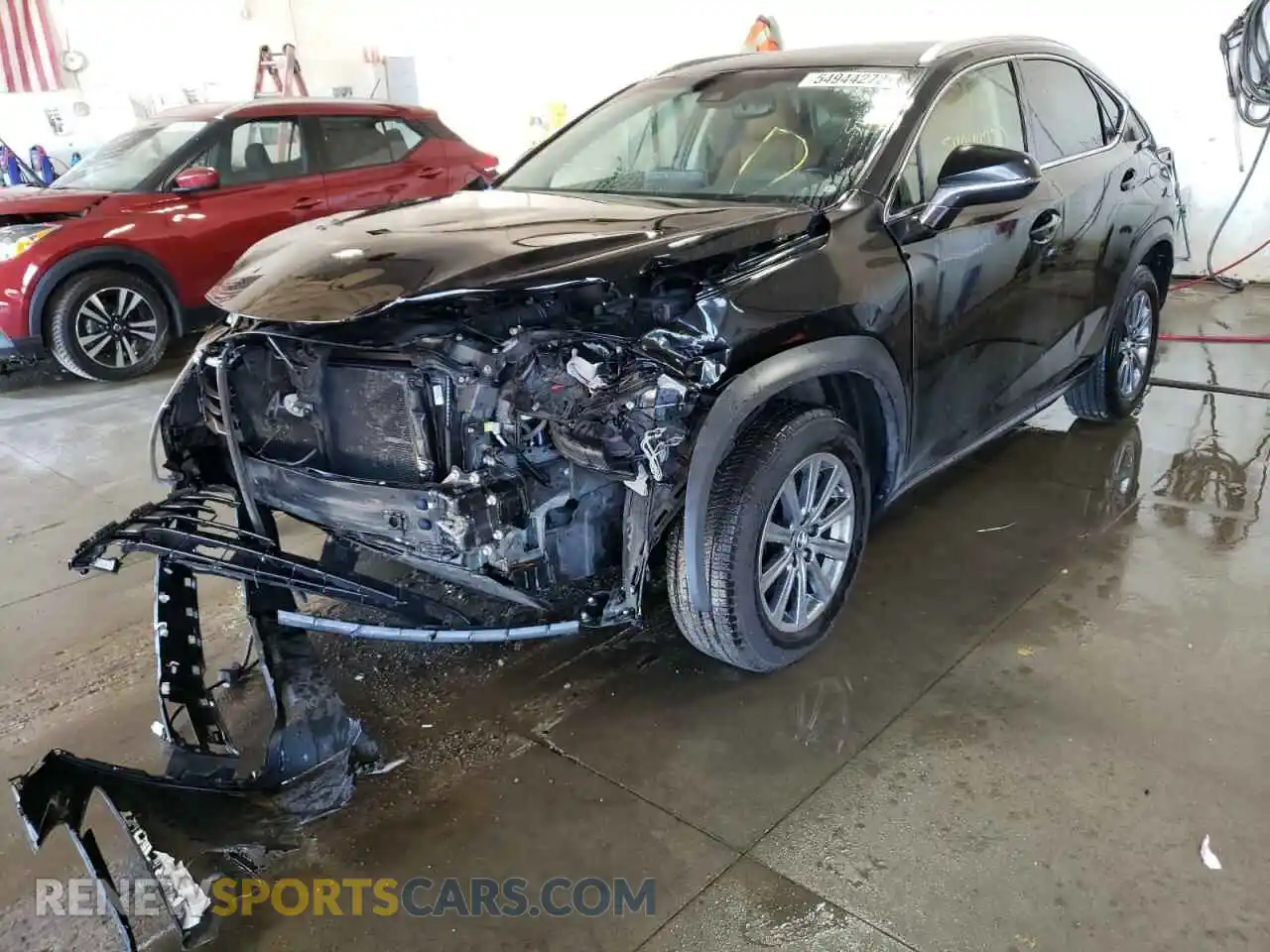 2 Photograph of a damaged car JTJBARBZ4K2180058 LEXUS NX 2019