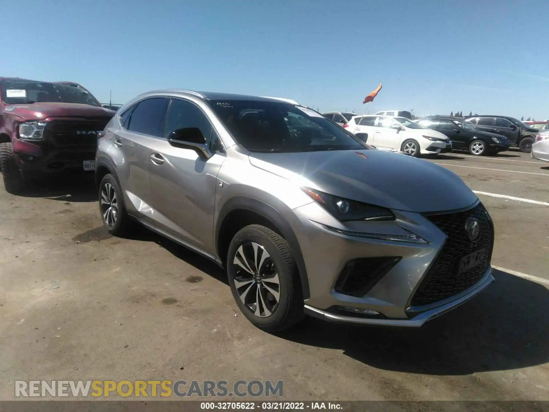 1 fotografías del automóvil dañado JTJBARBZ4K2186507 LEXUS NX 2019