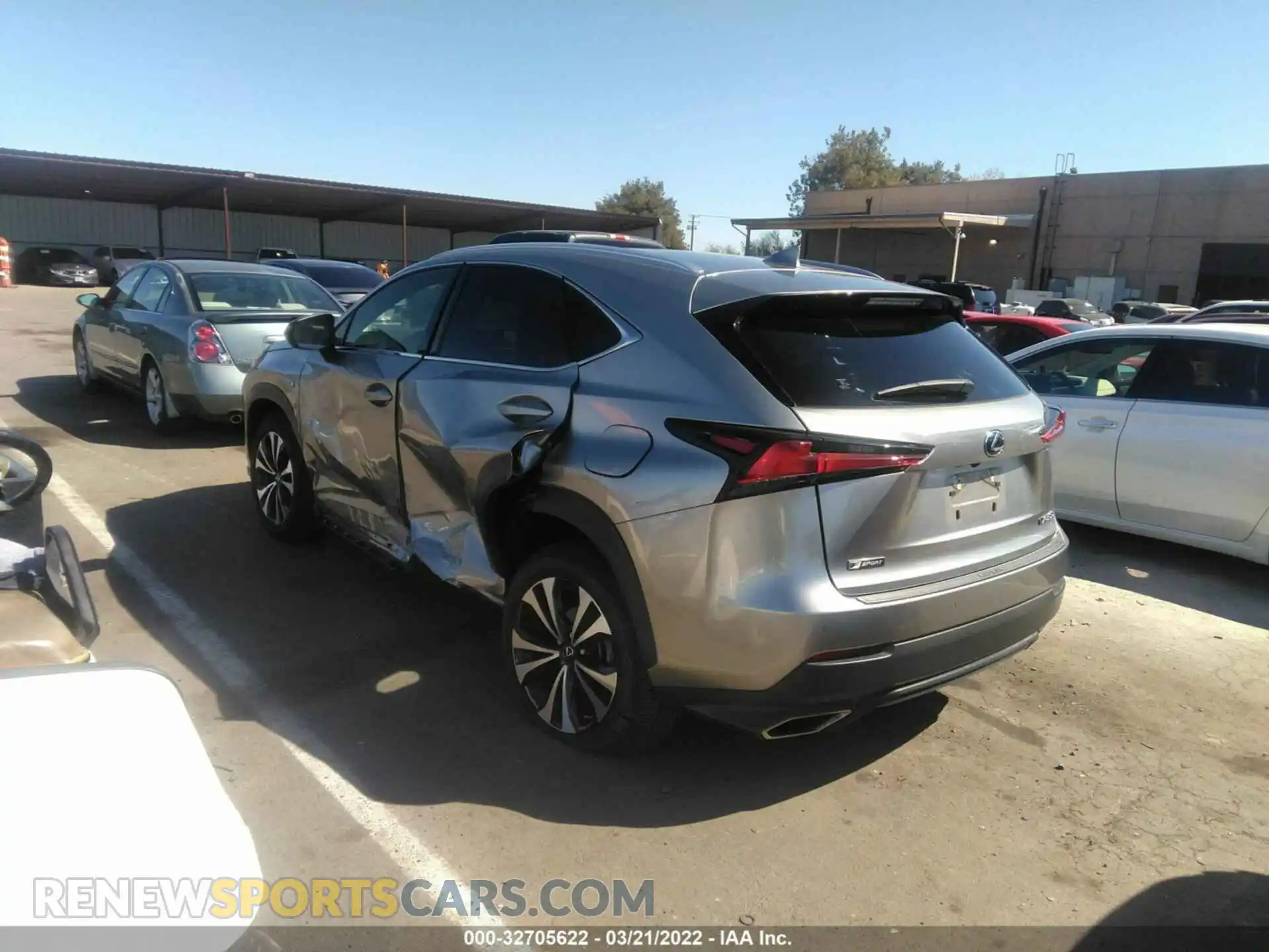 3 fotografías del automóvil dañado JTJBARBZ4K2186507 LEXUS NX 2019
