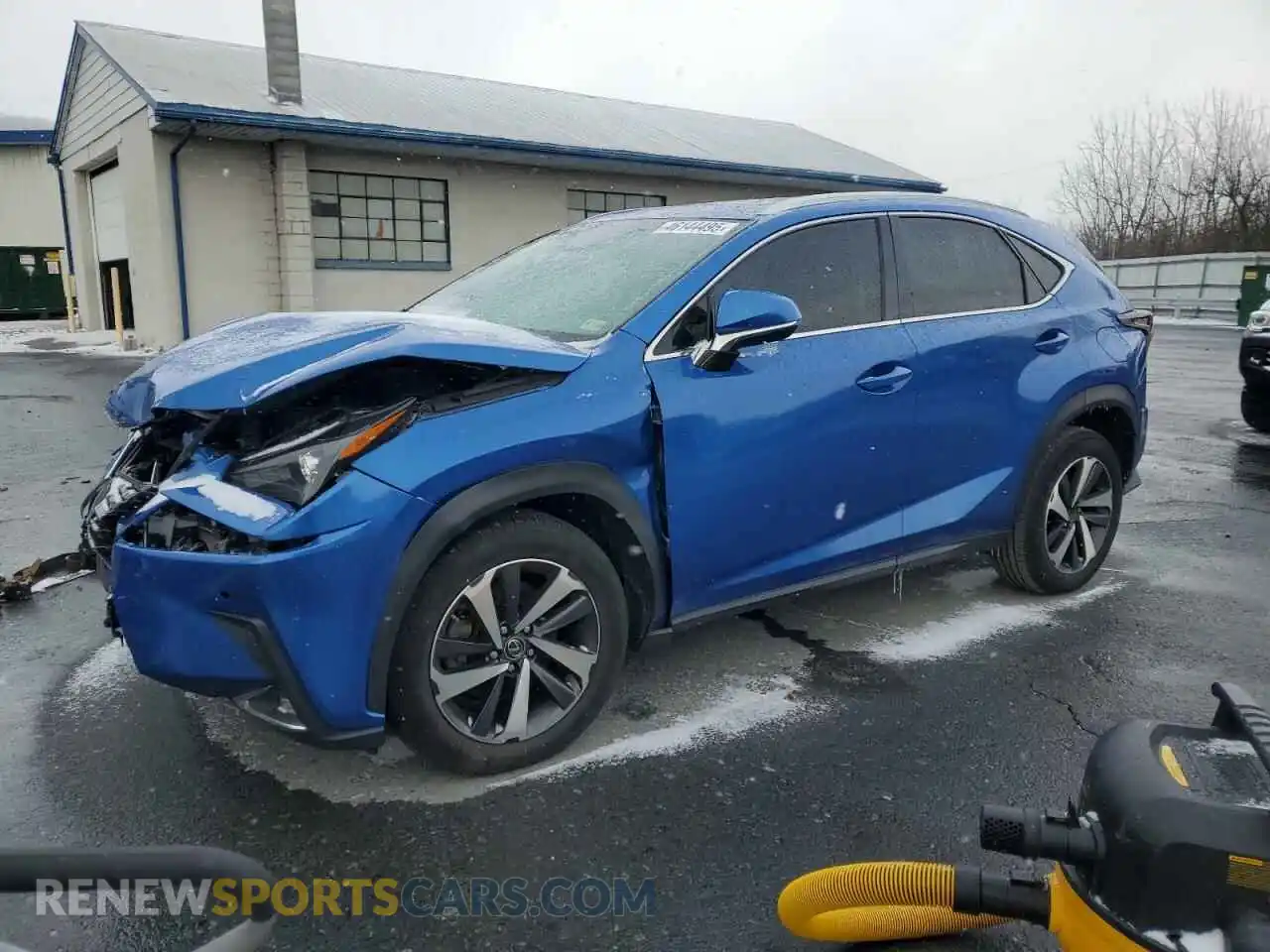 1 Photograph of a damaged car JTJBARBZ4K2208747 LEXUS NX 2019