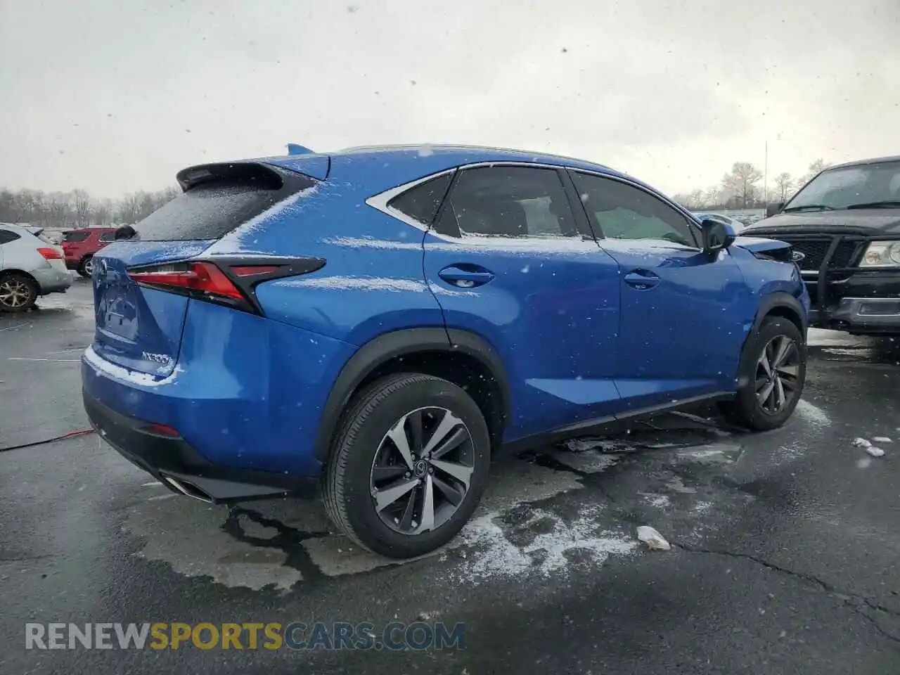3 Photograph of a damaged car JTJBARBZ4K2208747 LEXUS NX 2019