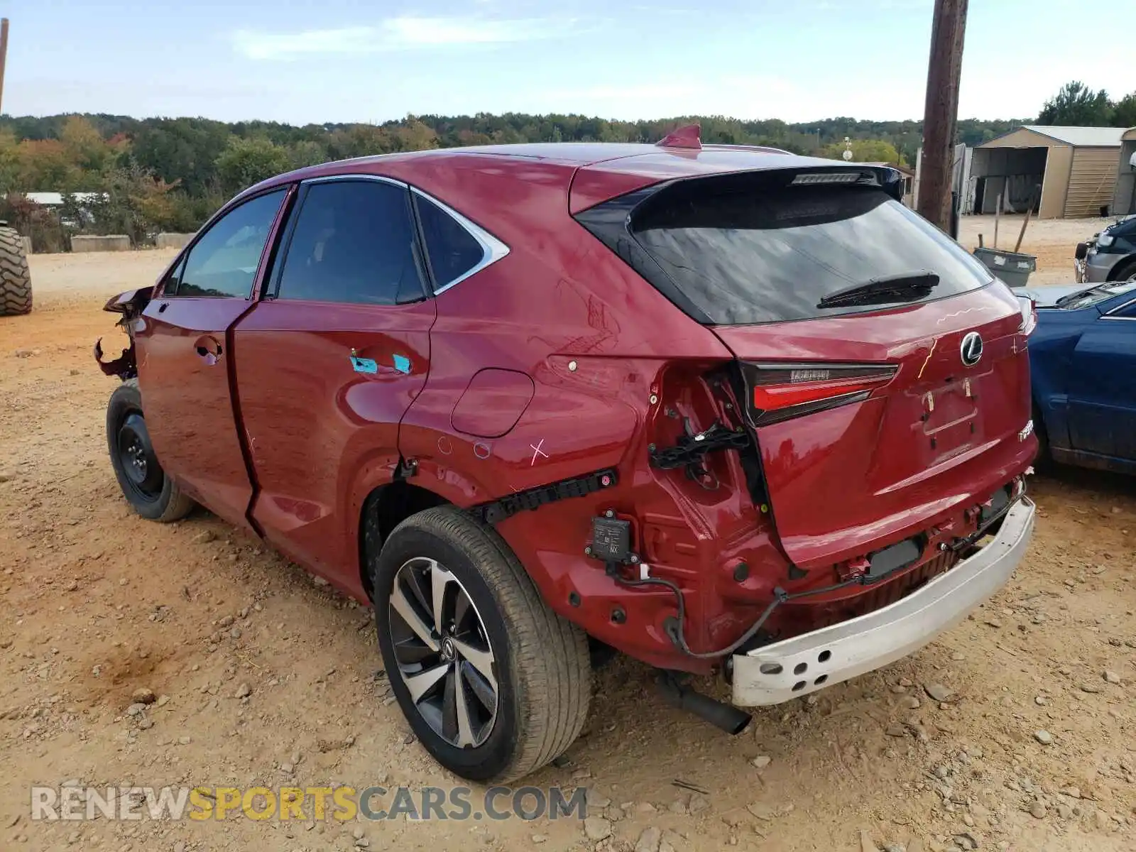 3 Photograph of a damaged car JTJBARBZ5K2183745 LEXUS NX 2019