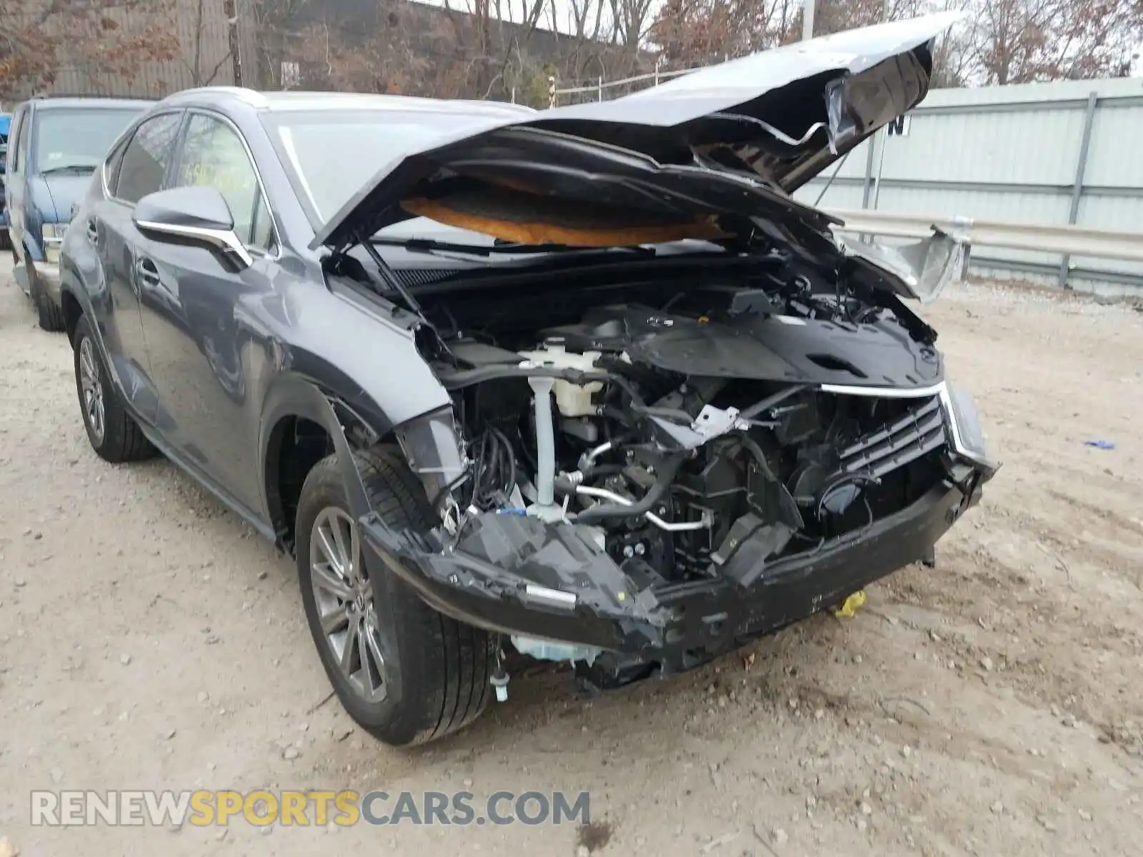 1 Photograph of a damaged car JTJBARBZ5K2187892 LEXUS NX 2019