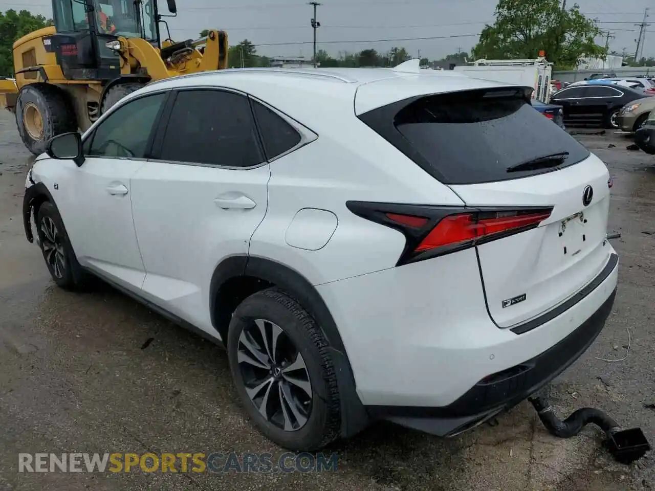 2 Photograph of a damaged car JTJBARBZ5K2192588 LEXUS NX 2019