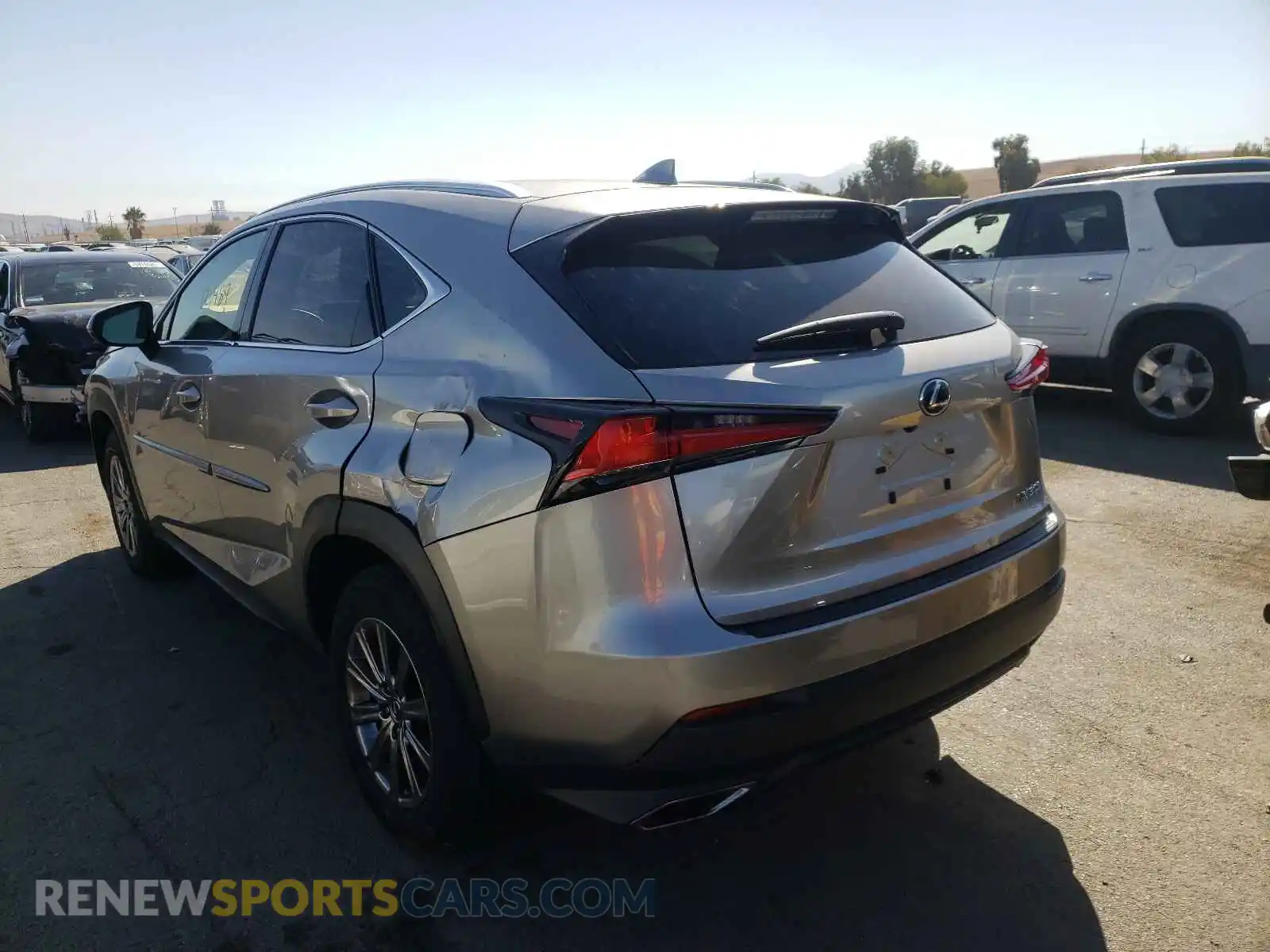 3 Photograph of a damaged car JTJBARBZ5K2199251 LEXUS NX 2019
