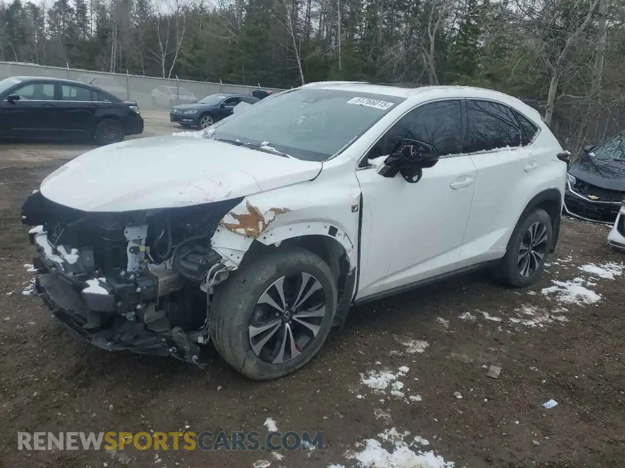 1 Photograph of a damaged car JTJBARBZ5K2208451 LEXUS NX 2019