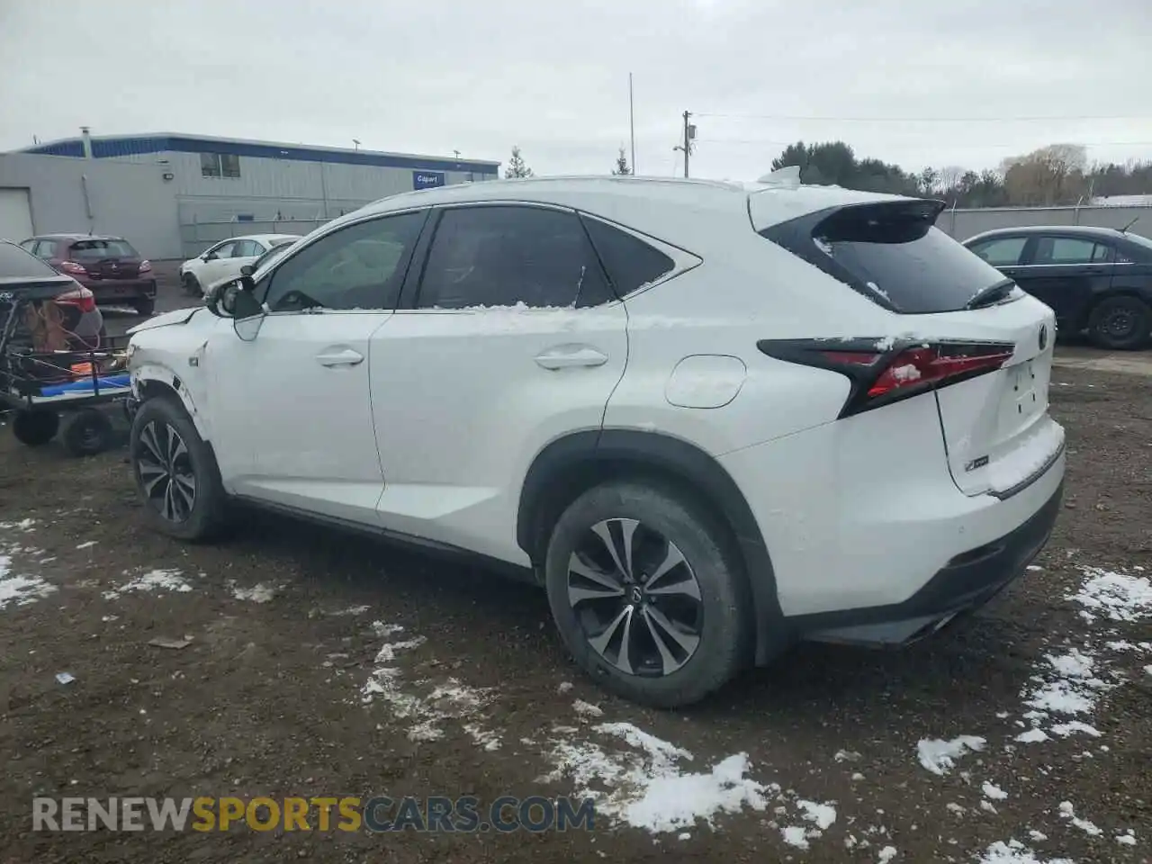 2 Photograph of a damaged car JTJBARBZ5K2208451 LEXUS NX 2019