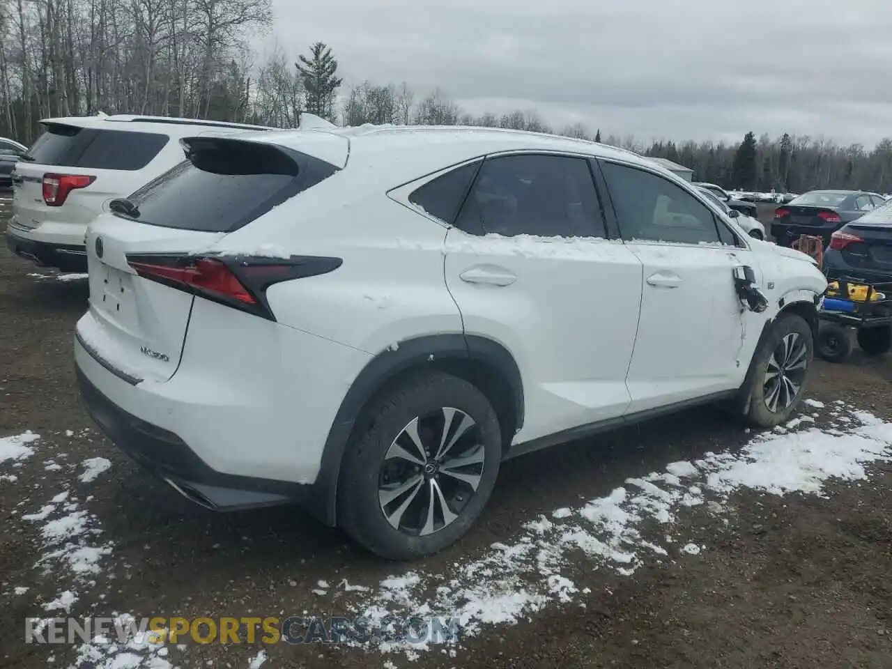 3 Photograph of a damaged car JTJBARBZ5K2208451 LEXUS NX 2019