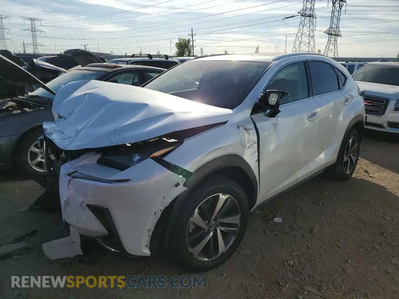 2 Photograph of a damaged car JTJBARBZ5K2210782 LEXUS NX 2019