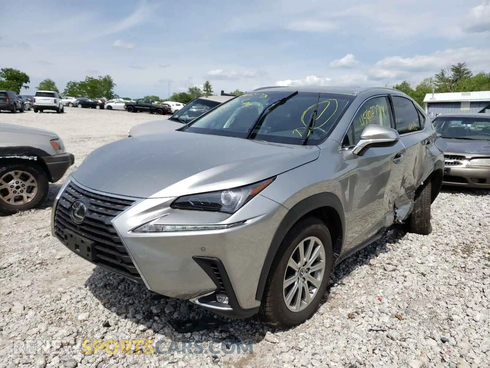 2 Photograph of a damaged car JTJBARBZ5K2210815 LEXUS NX 2019