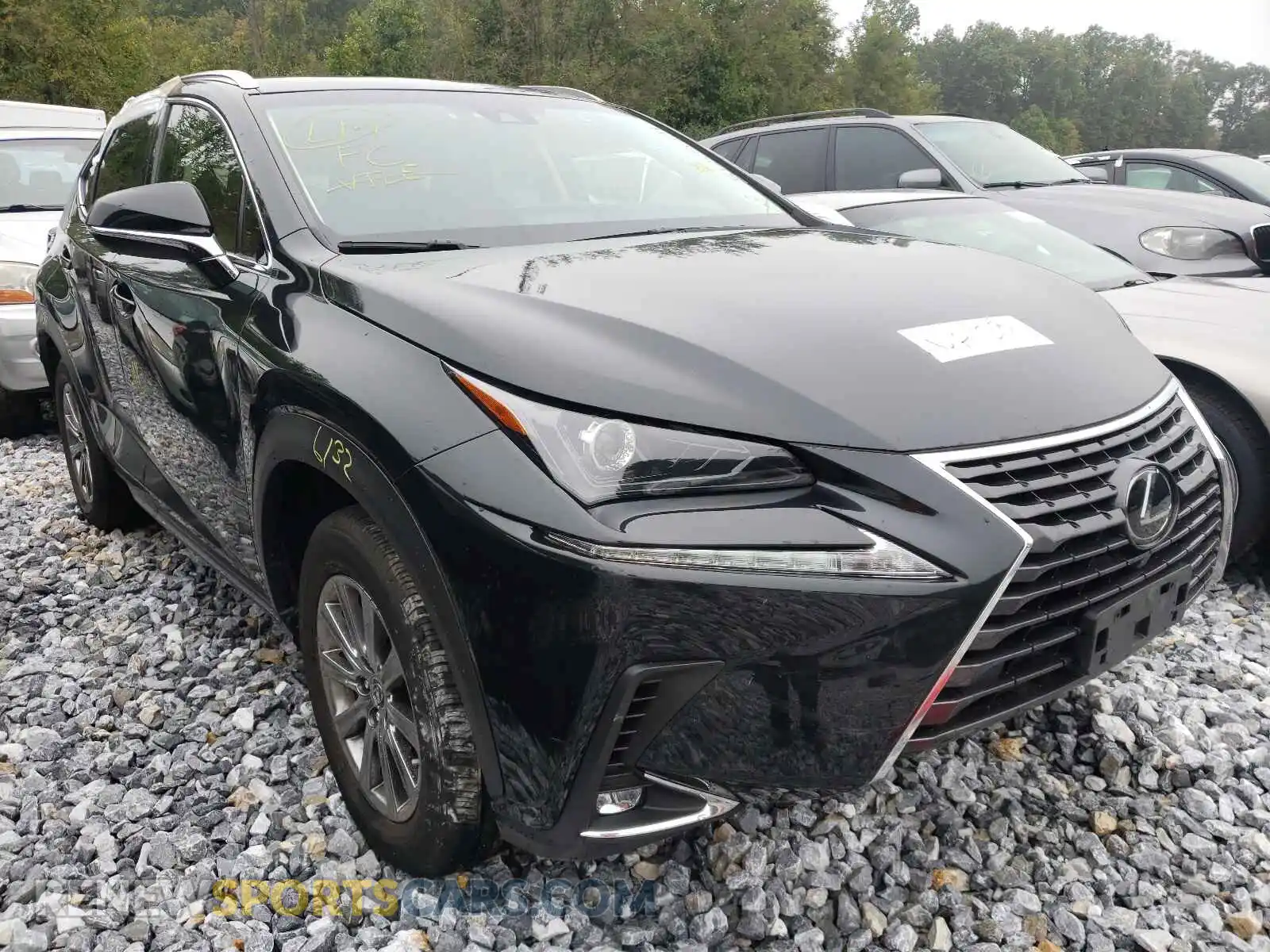 1 Photograph of a damaged car JTJBARBZ5K2212886 LEXUS NX 2019