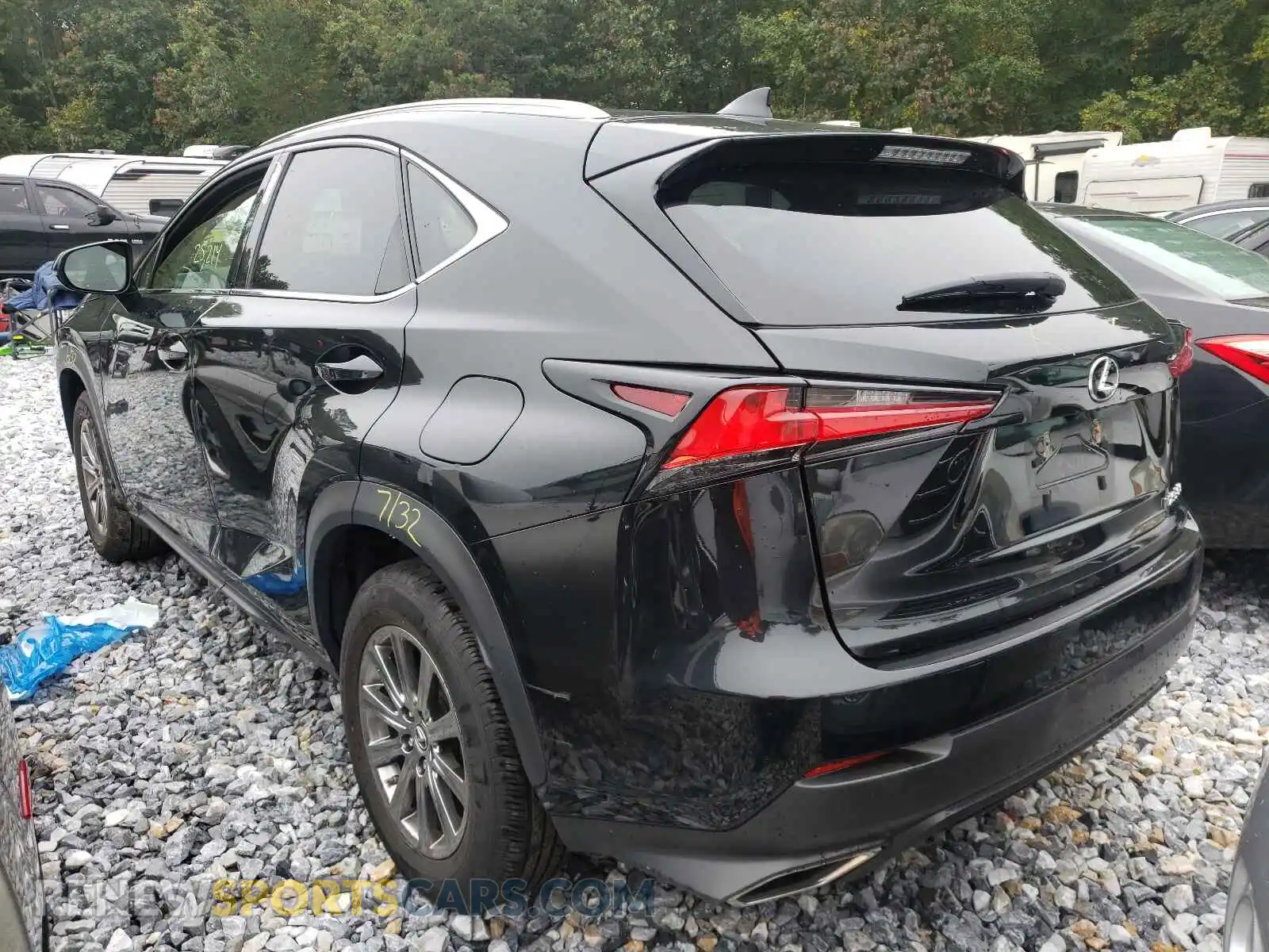 3 Photograph of a damaged car JTJBARBZ5K2212886 LEXUS NX 2019