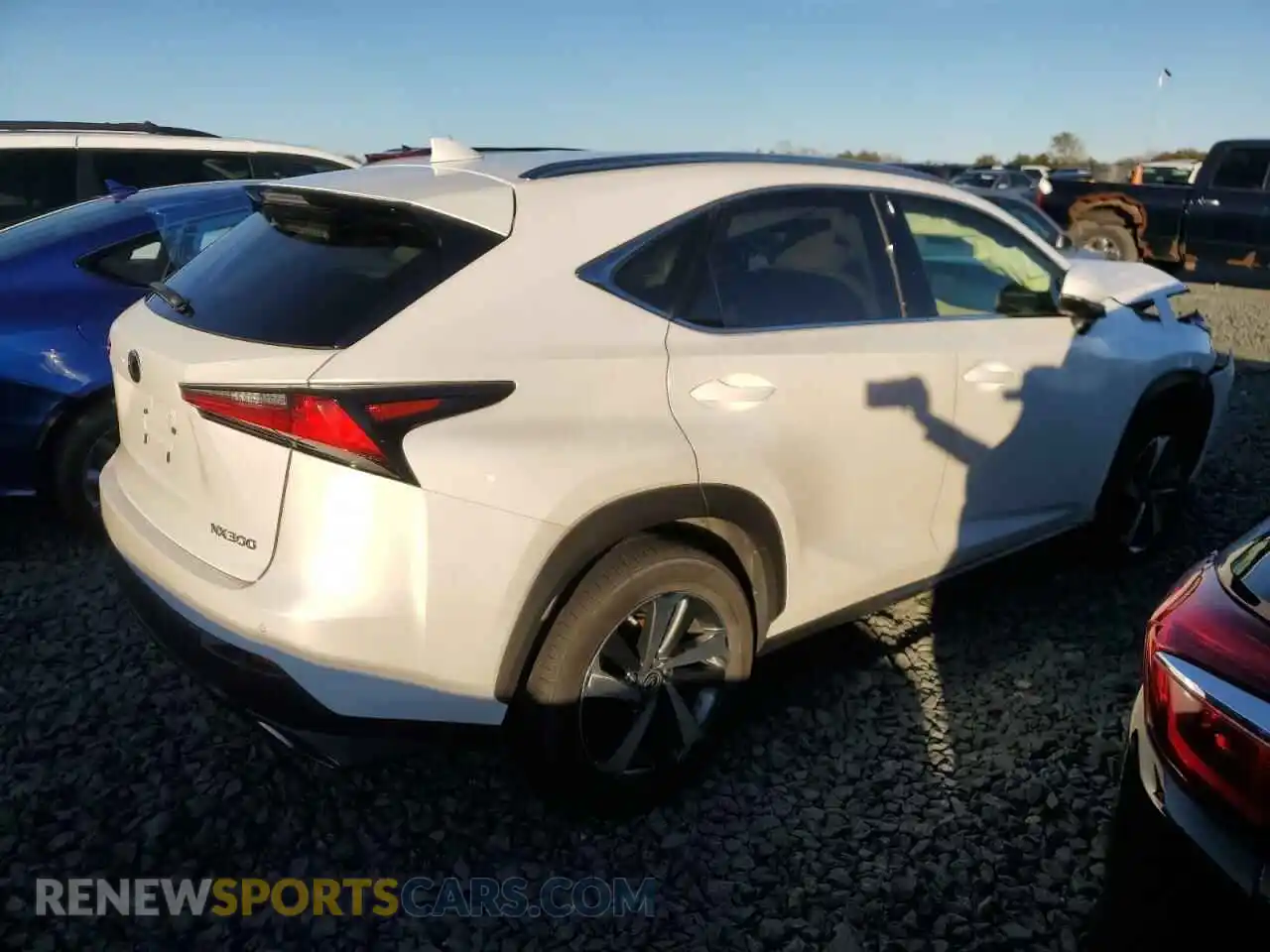 3 Photograph of a damaged car JTJBARBZ5K2216470 LEXUS NX 2019