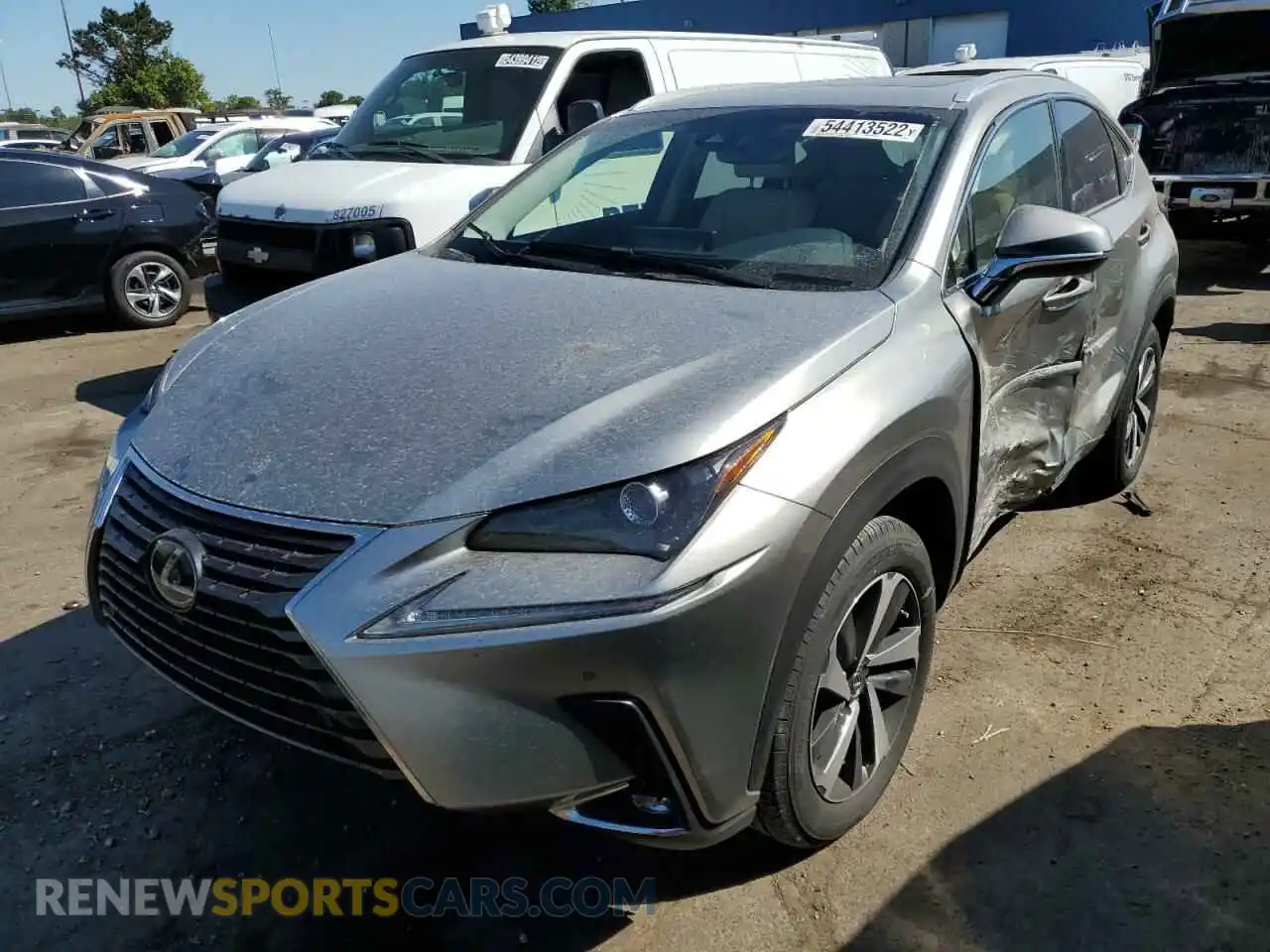 2 Photograph of a damaged car JTJBARBZ5K2216761 LEXUS NX 2019