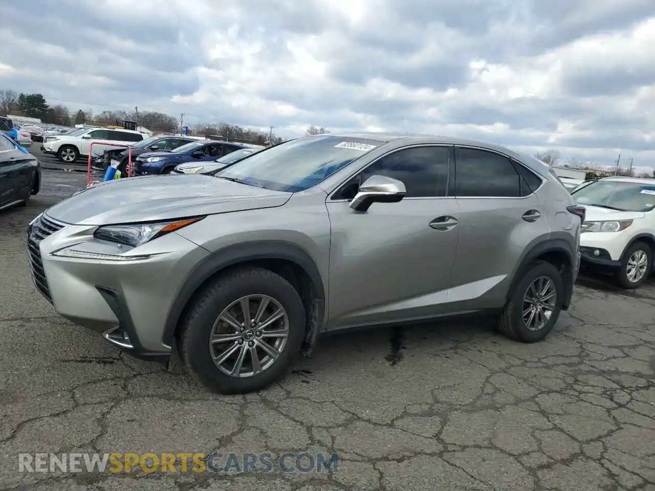 1 Photograph of a damaged car JTJBARBZ6K2182071 LEXUS NX 2019