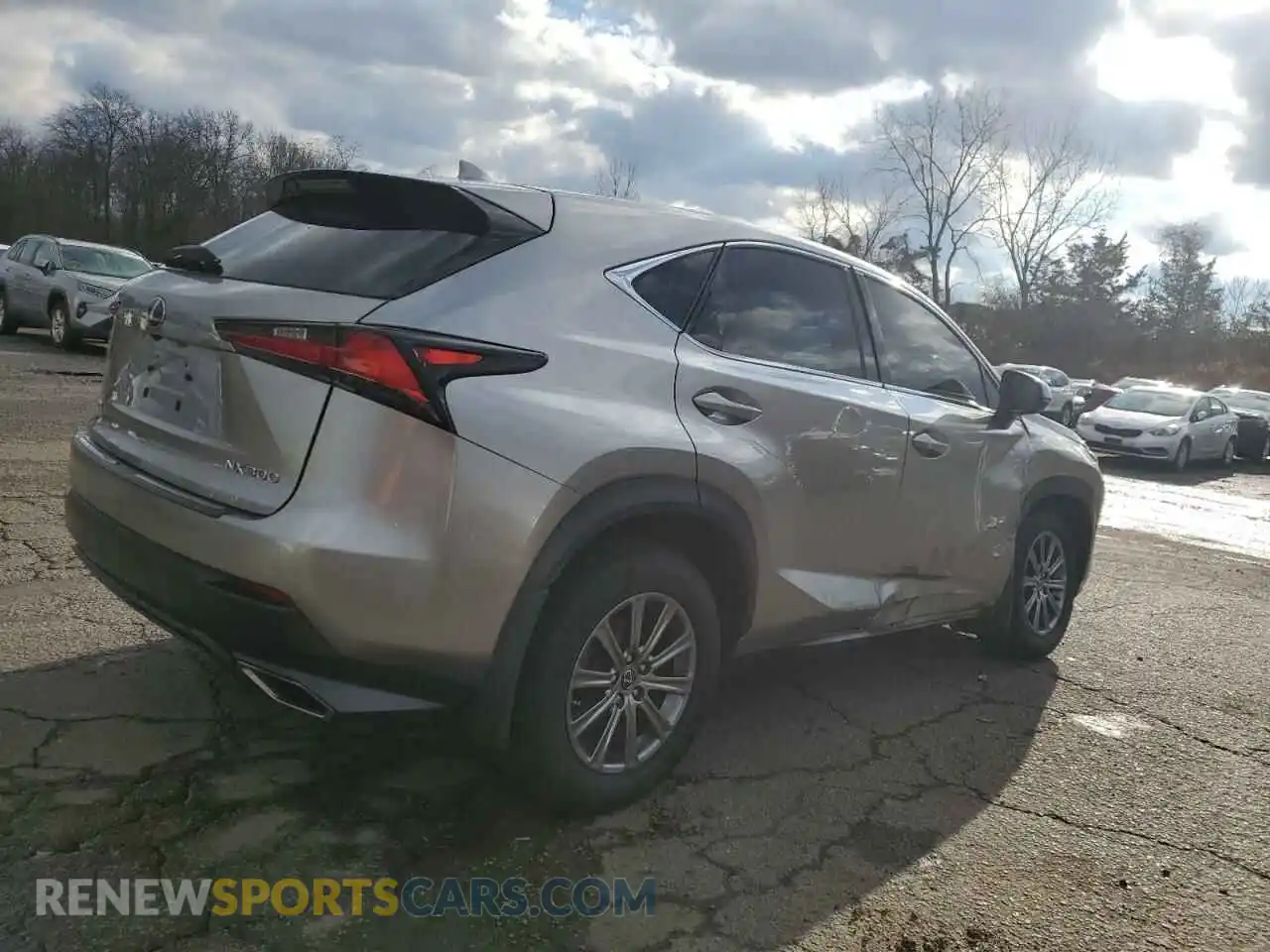 3 Photograph of a damaged car JTJBARBZ6K2182071 LEXUS NX 2019