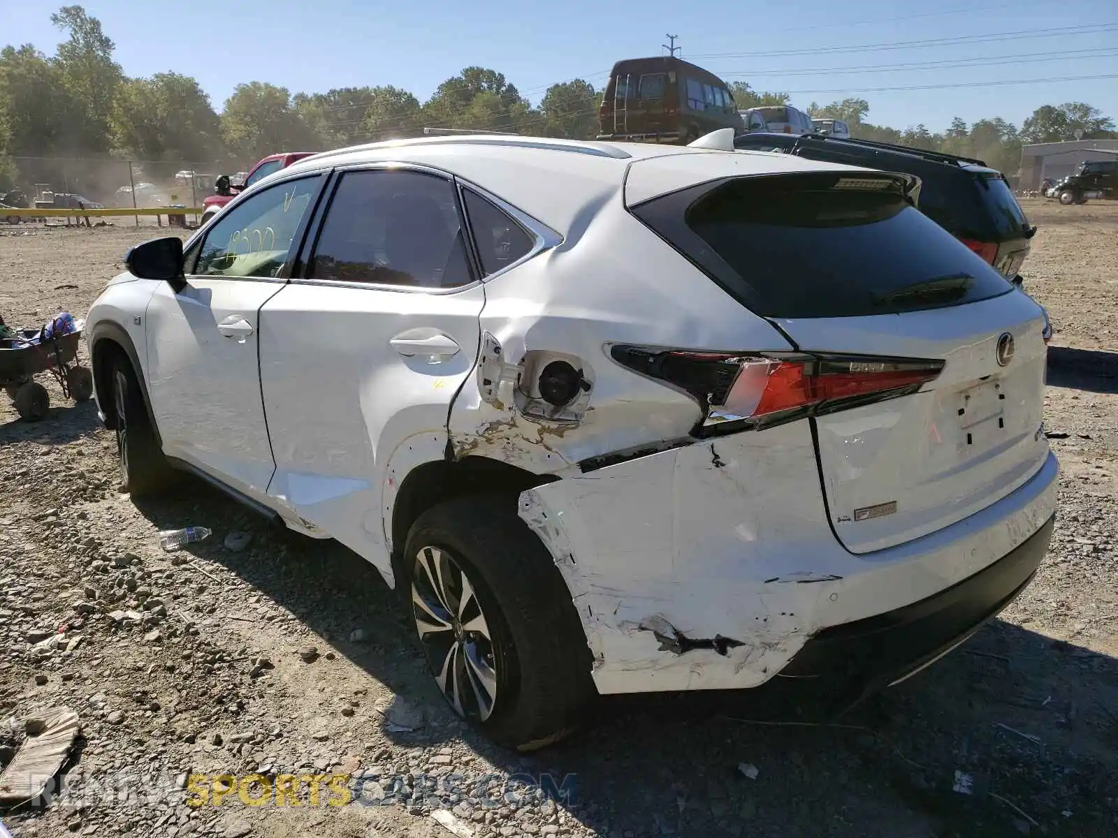 3 Photograph of a damaged car JTJBARBZ6K2187061 LEXUS NX 2019