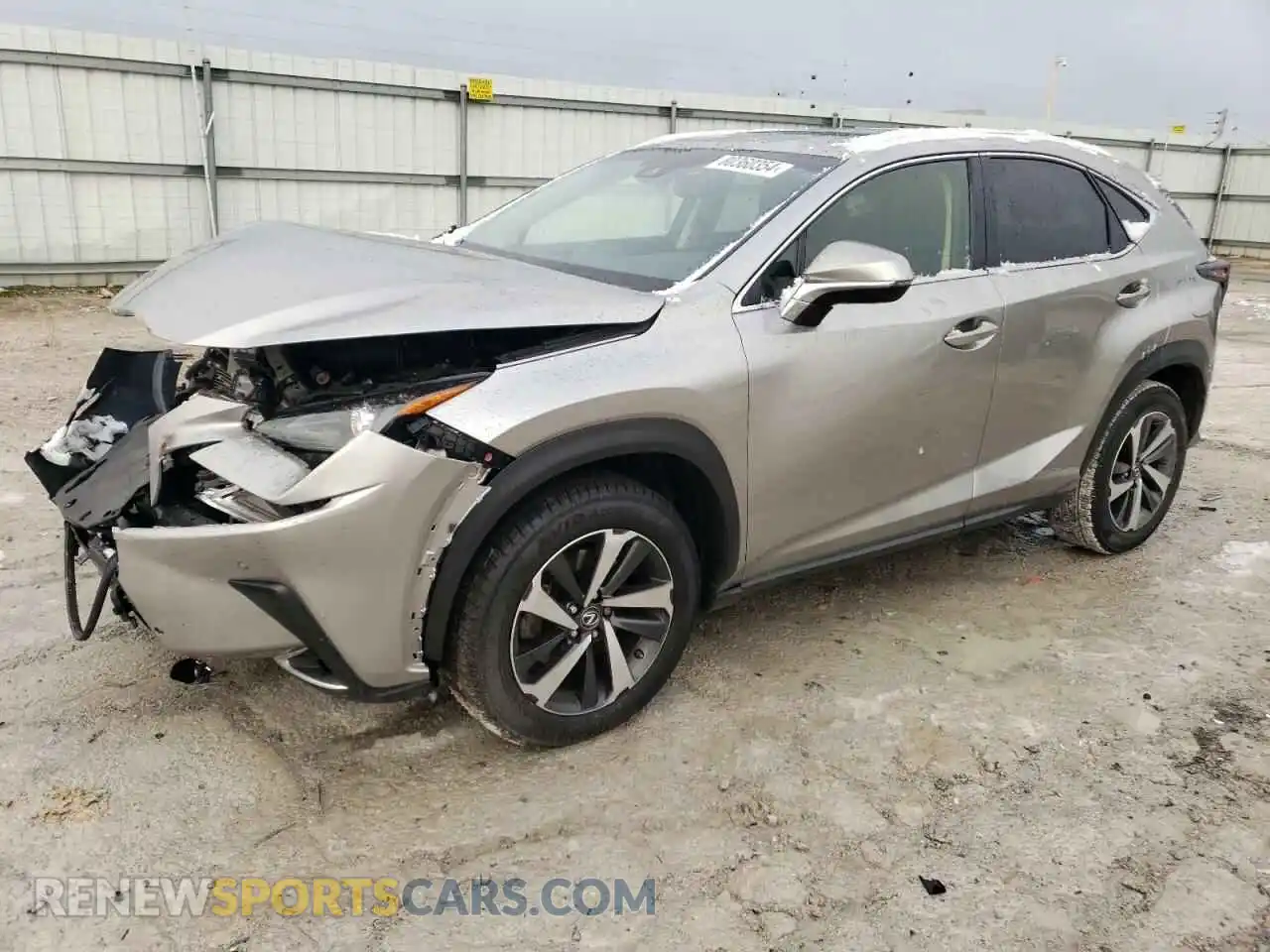 1 Photograph of a damaged car JTJBARBZ6K2190834 LEXUS NX 2019