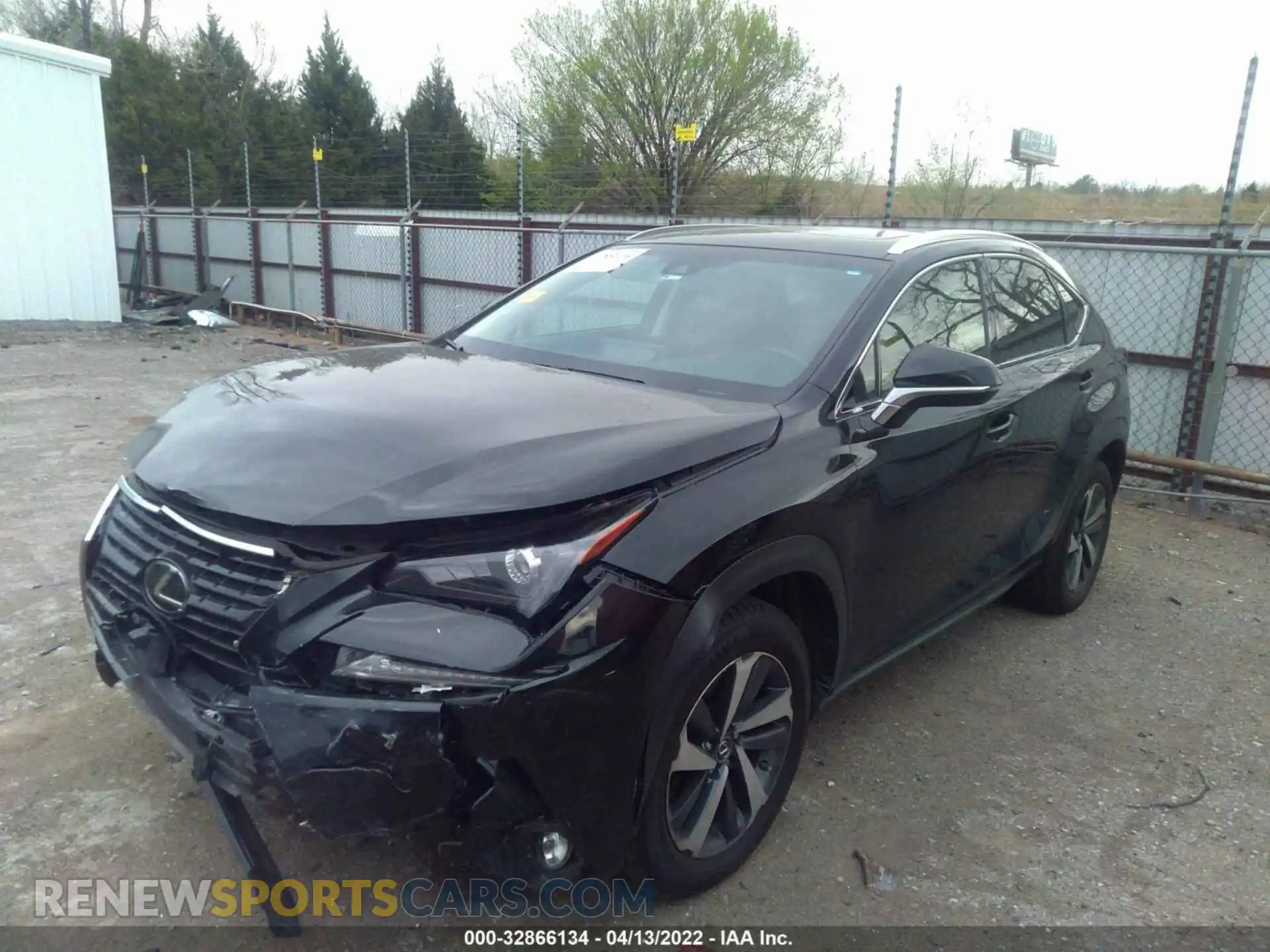 2 fotografías del automóvil dañado JTJBARBZ6K2191031 LEXUS NX 2019