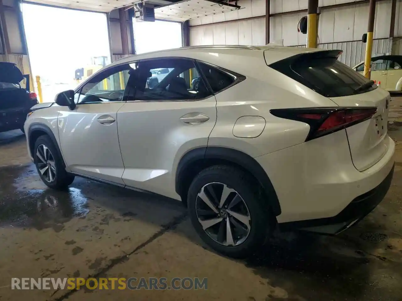 2 Фотография поврежденного автомобиля JTJBARBZ6K2199341 LEXUS NX 2019