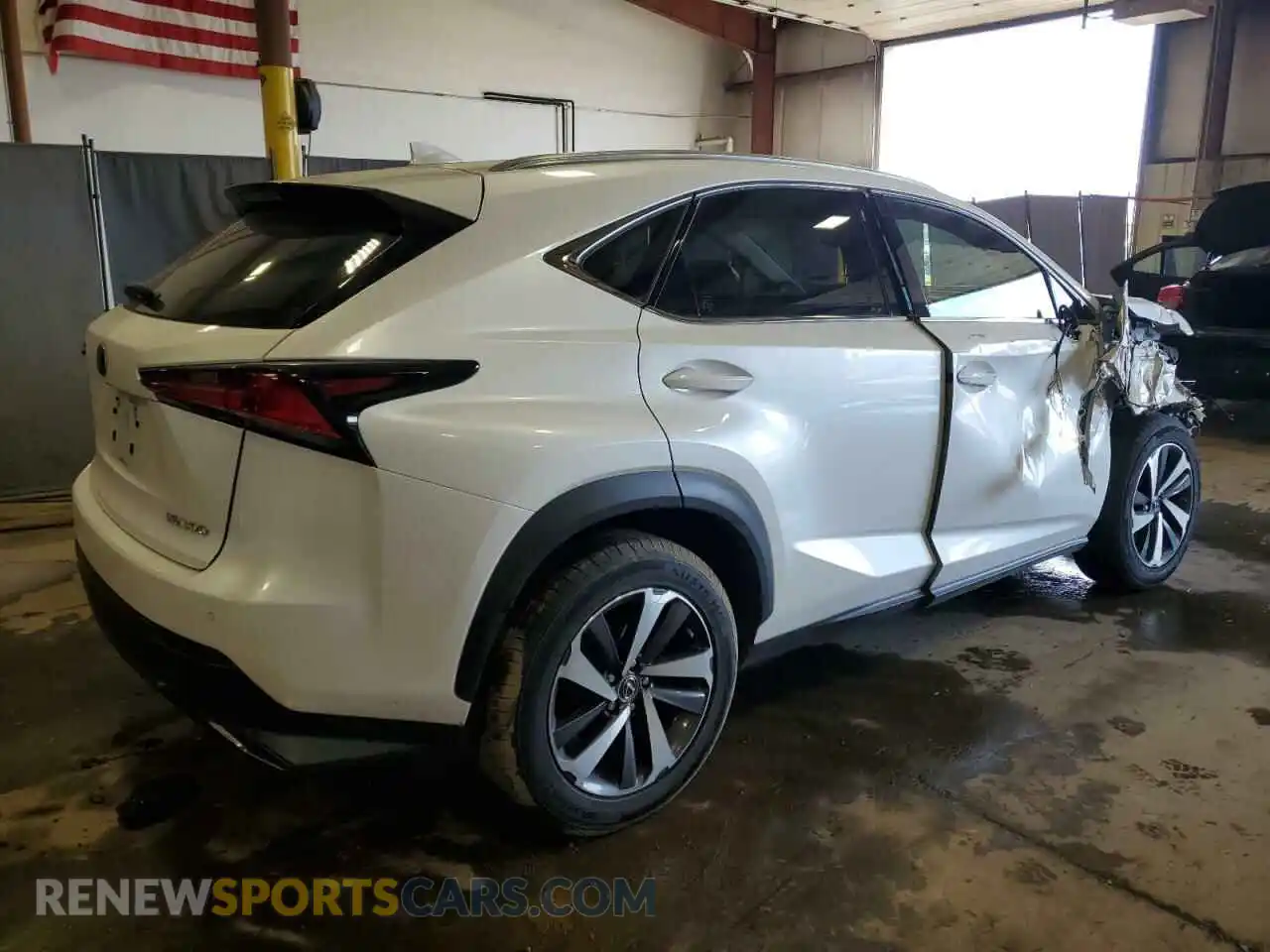 3 Фотография поврежденного автомобиля JTJBARBZ6K2199341 LEXUS NX 2019