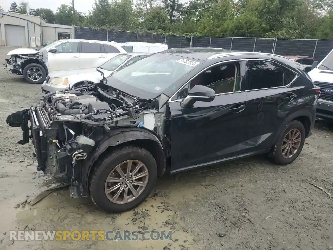 1 Photograph of a damaged car JTJBARBZ6K2200293 LEXUS NX 2019