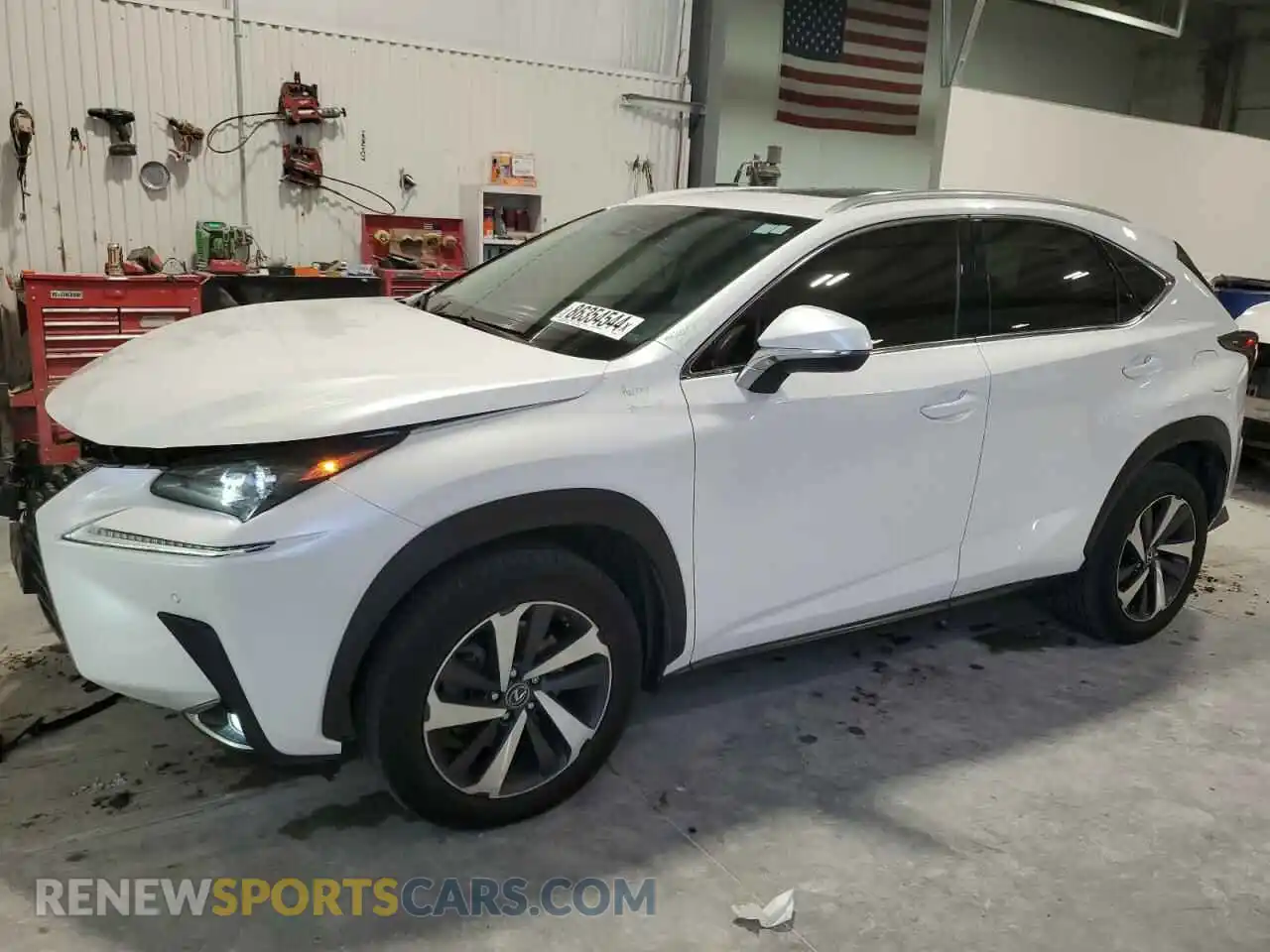 1 Photograph of a damaged car JTJBARBZ6K2201072 LEXUS NX 2019