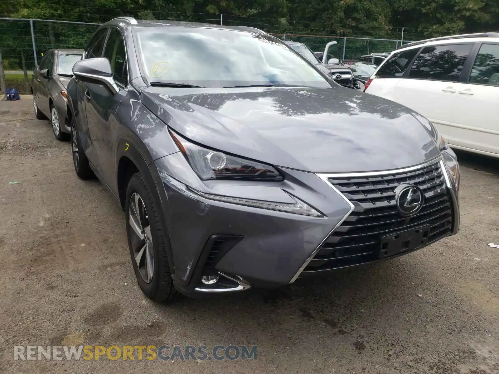 1 Photograph of a damaged car JTJBARBZ6K2209995 LEXUS NX 2019