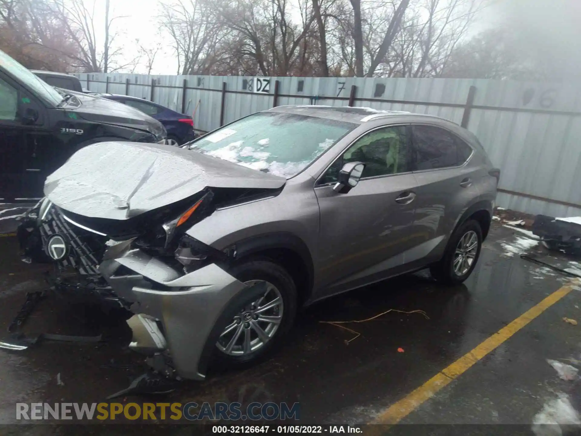 2 Photograph of a damaged car JTJBARBZ6K2213707 LEXUS NX 2019