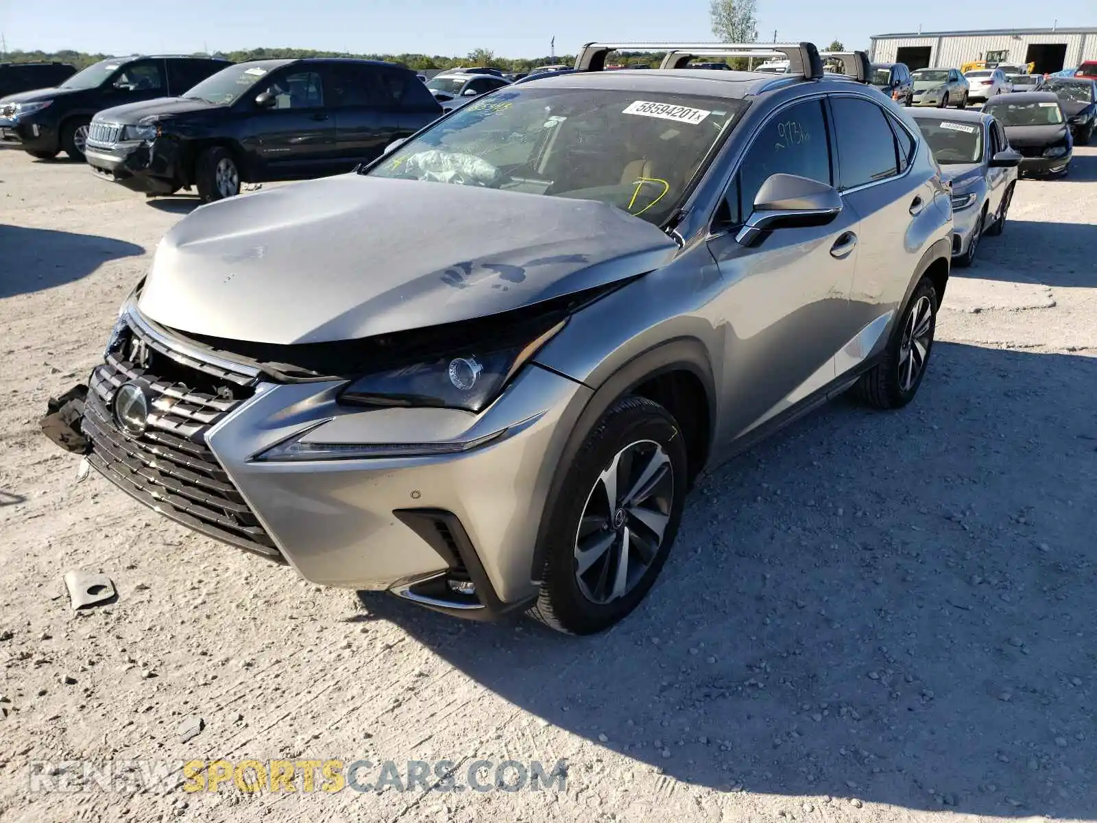 2 Photograph of a damaged car JTJBARBZ7K2183343 LEXUS NX 2019