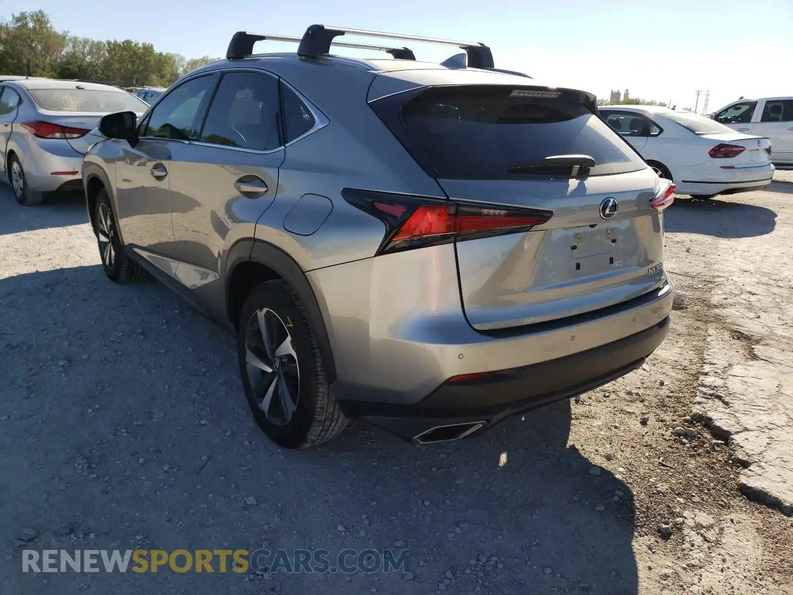 3 Photograph of a damaged car JTJBARBZ7K2183343 LEXUS NX 2019