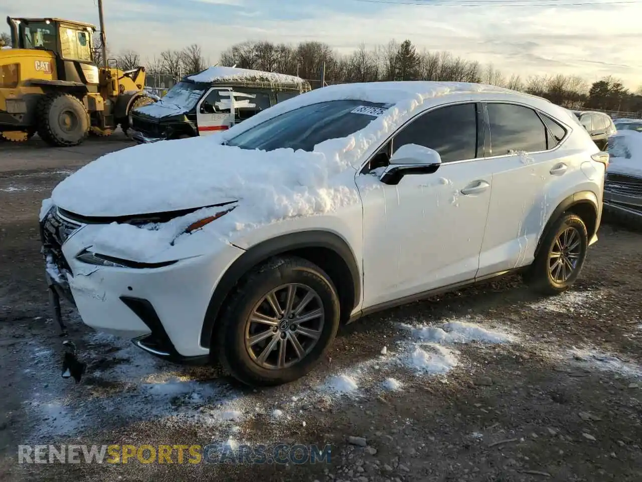 1 Photograph of a damaged car JTJBARBZ7K2185402 LEXUS NX 2019