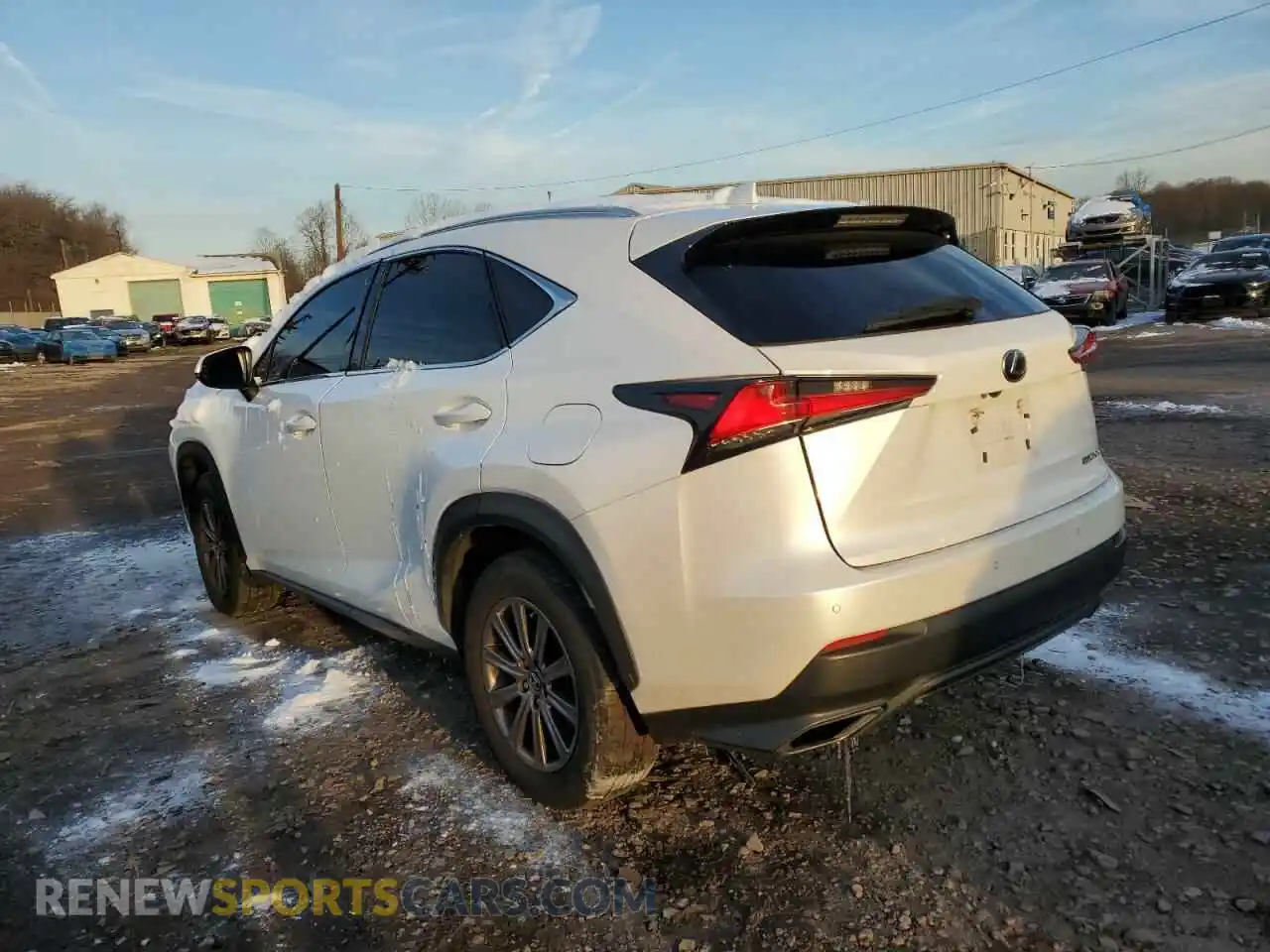 2 Photograph of a damaged car JTJBARBZ7K2185402 LEXUS NX 2019
