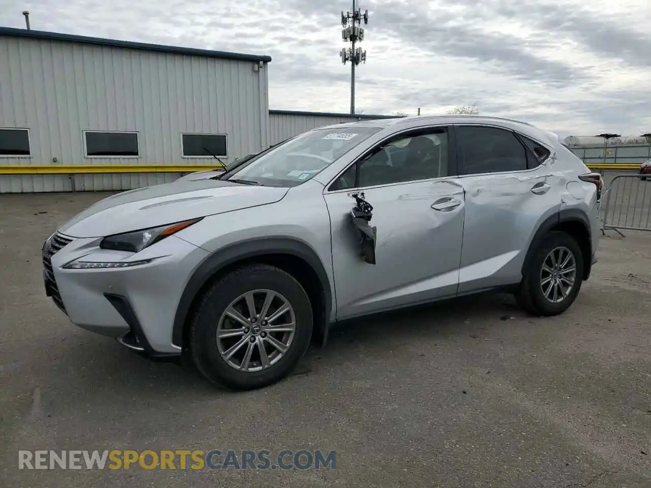 1 Photograph of a damaged car JTJBARBZ7K2198523 LEXUS NX 2019
