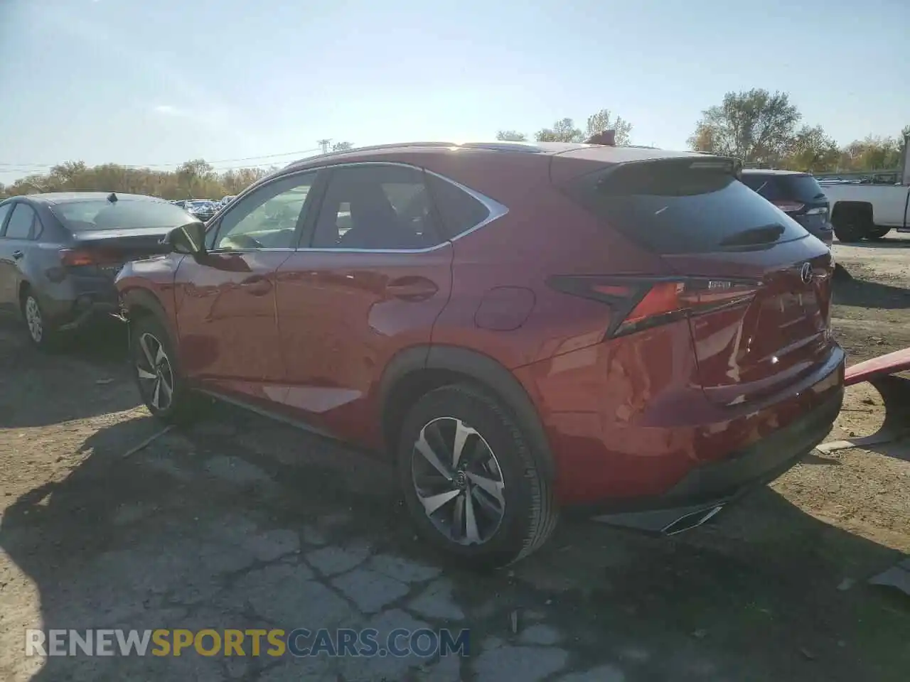 2 Photograph of a damaged car JTJBARBZ7K2207771 LEXUS NX 2019