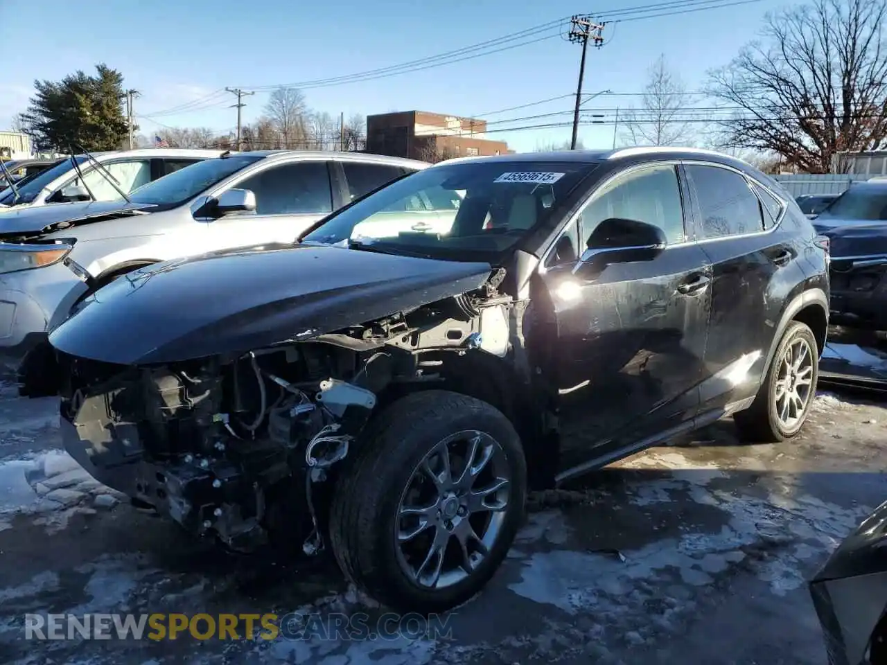 1 fotografías del automóvil dañado JTJBARBZ7K2210069 LEXUS NX 2019
