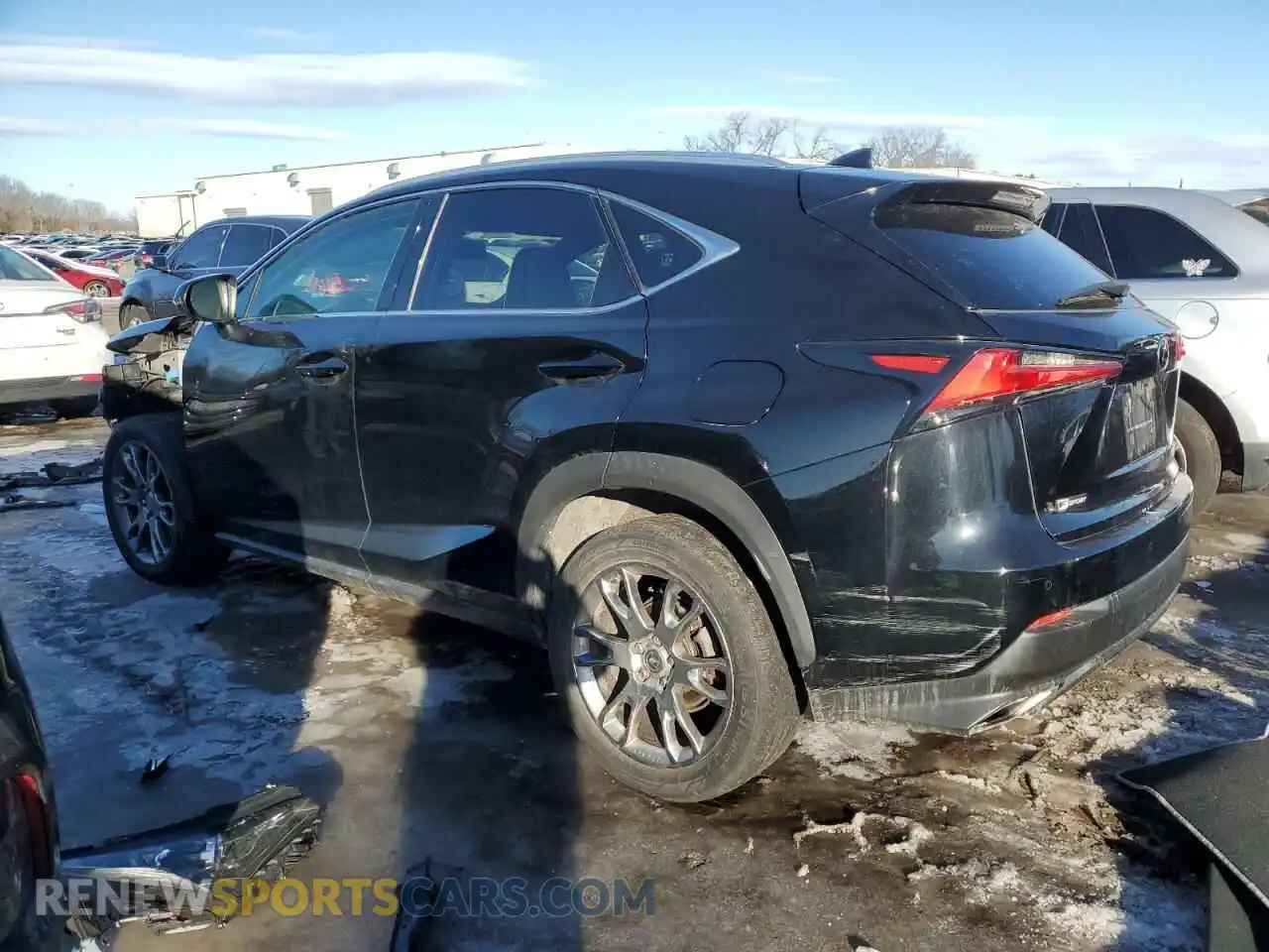 2 fotografías del automóvil dañado JTJBARBZ7K2210069 LEXUS NX 2019