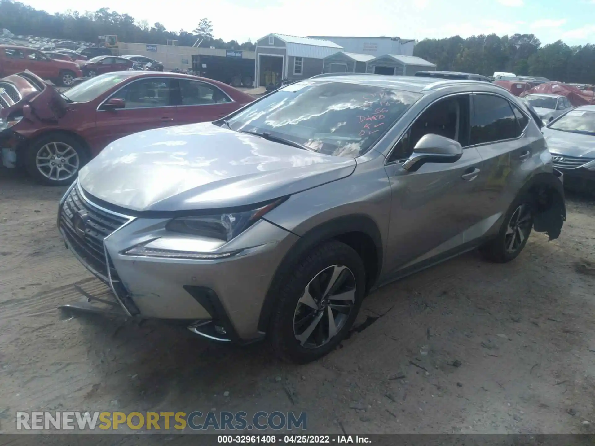 2 Photograph of a damaged car JTJBARBZ7K2210914 LEXUS NX 2019