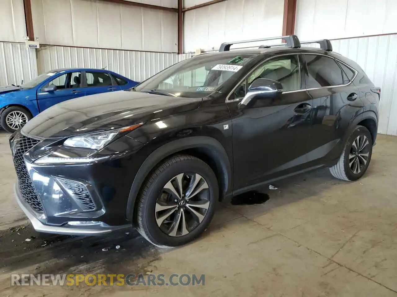 1 Photograph of a damaged car JTJBARBZ7K2212050 LEXUS NX 2019
