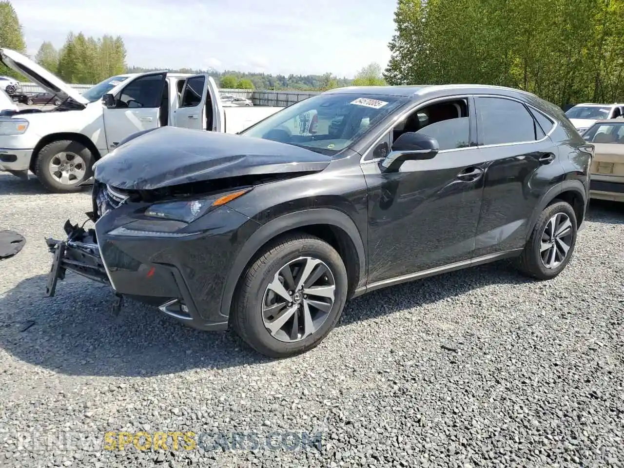 1 Photograph of a damaged car JTJBARBZ7K2212775 LEXUS NX 2019