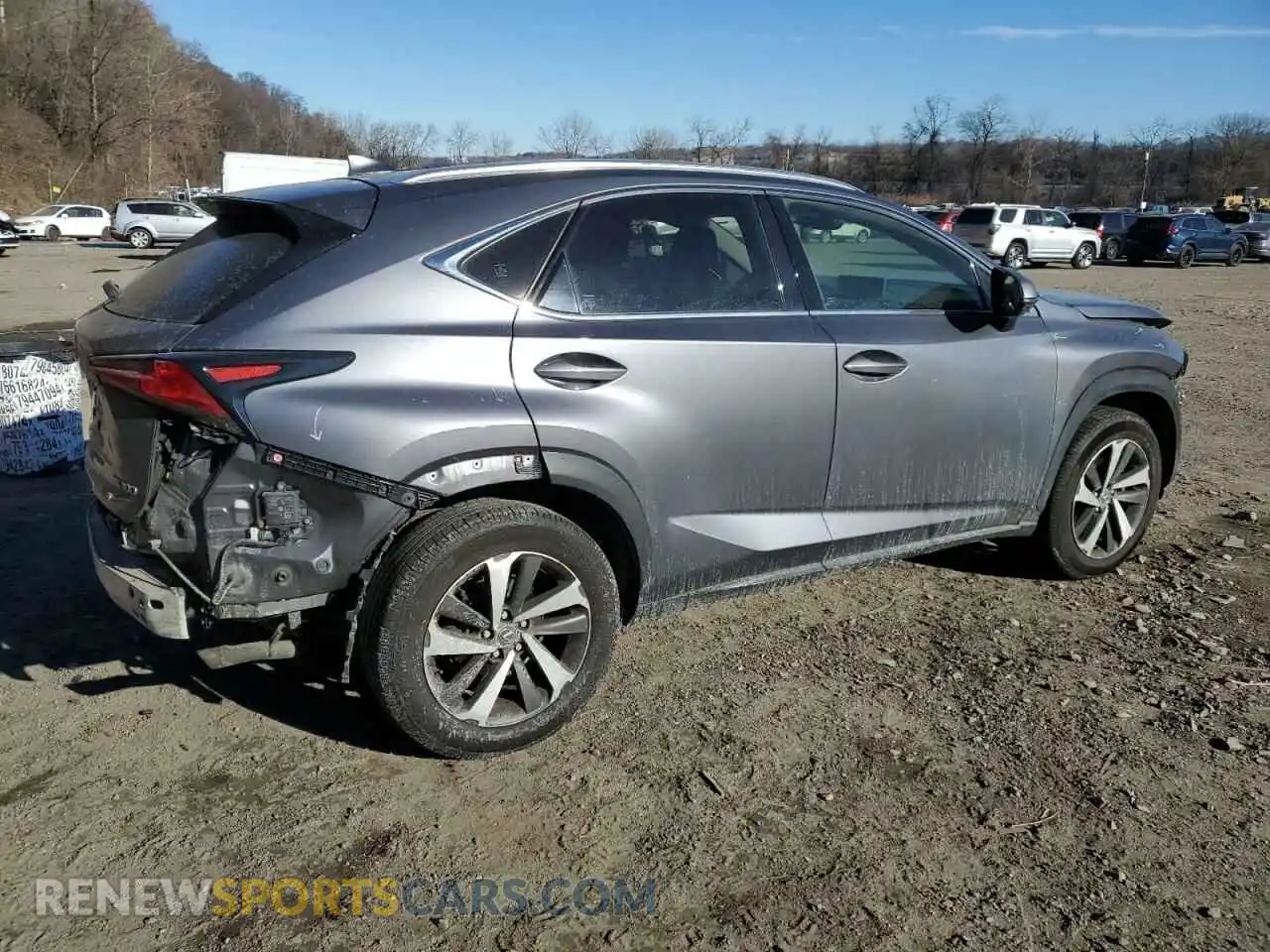 3 Photograph of a damaged car JTJBARBZ7K2214428 LEXUS NX 2019