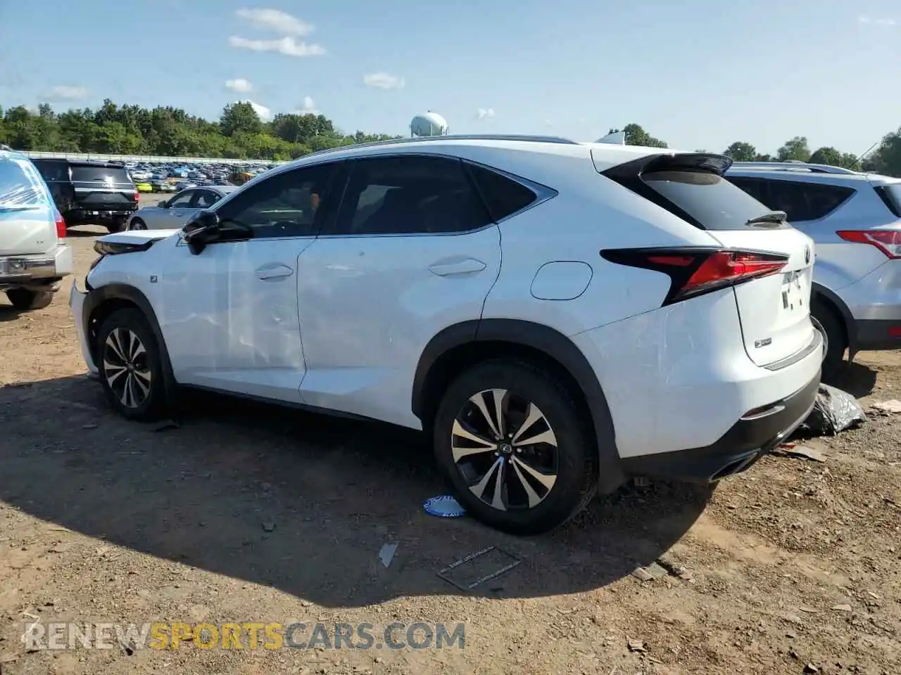 2 Photograph of a damaged car JTJBARBZ8K2184291 LEXUS NX 2019