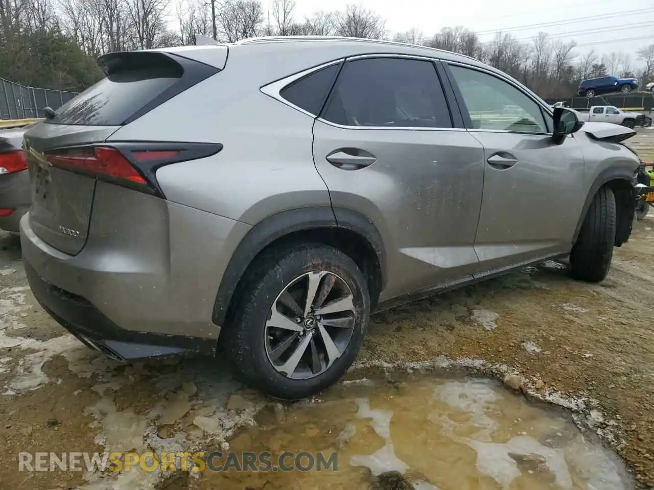 3 Photograph of a damaged car JTJBARBZ8K2193475 LEXUS NX 2019