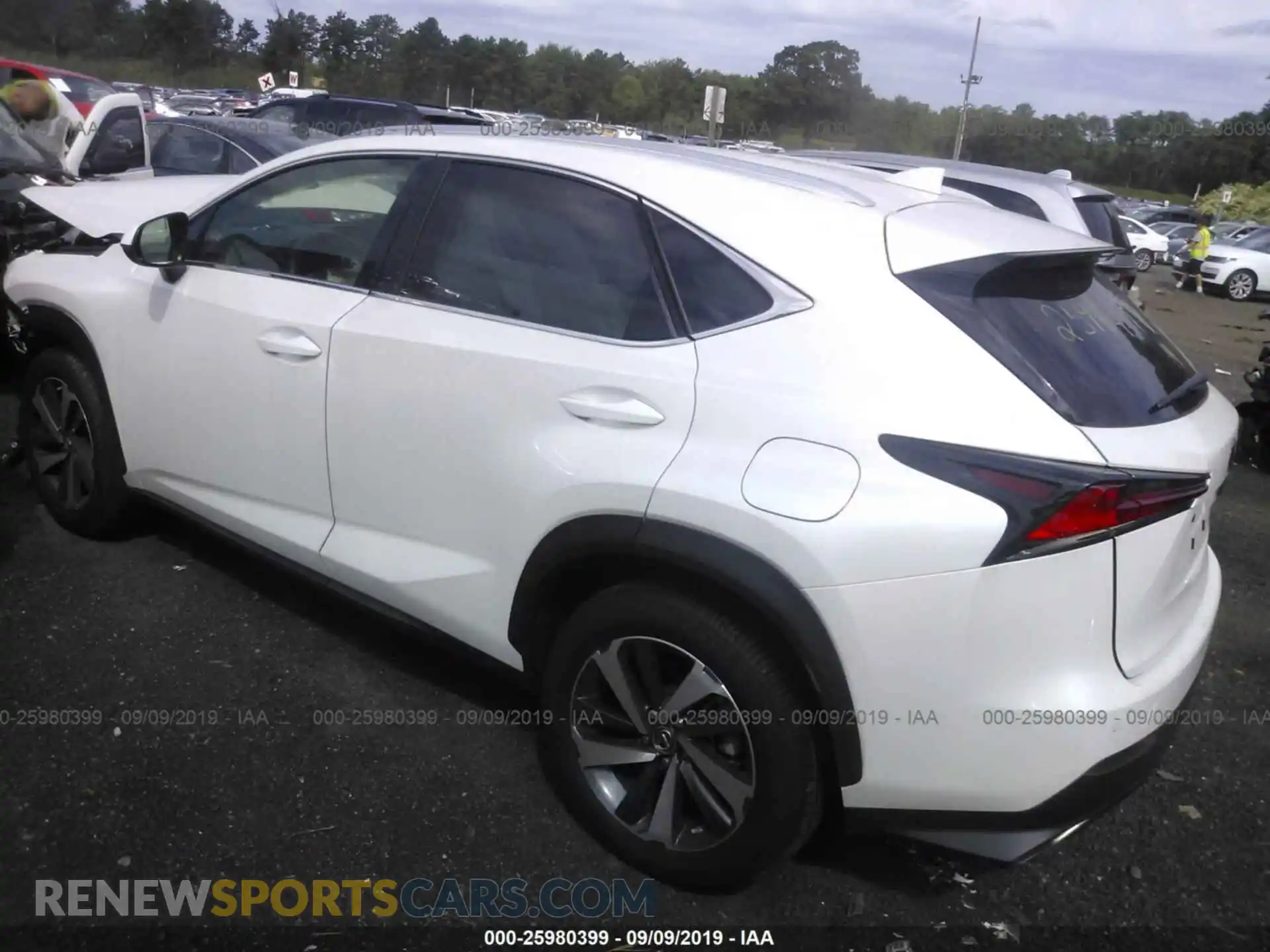3 Photograph of a damaged car JTJBARBZ8K2194058 LEXUS NX 2019