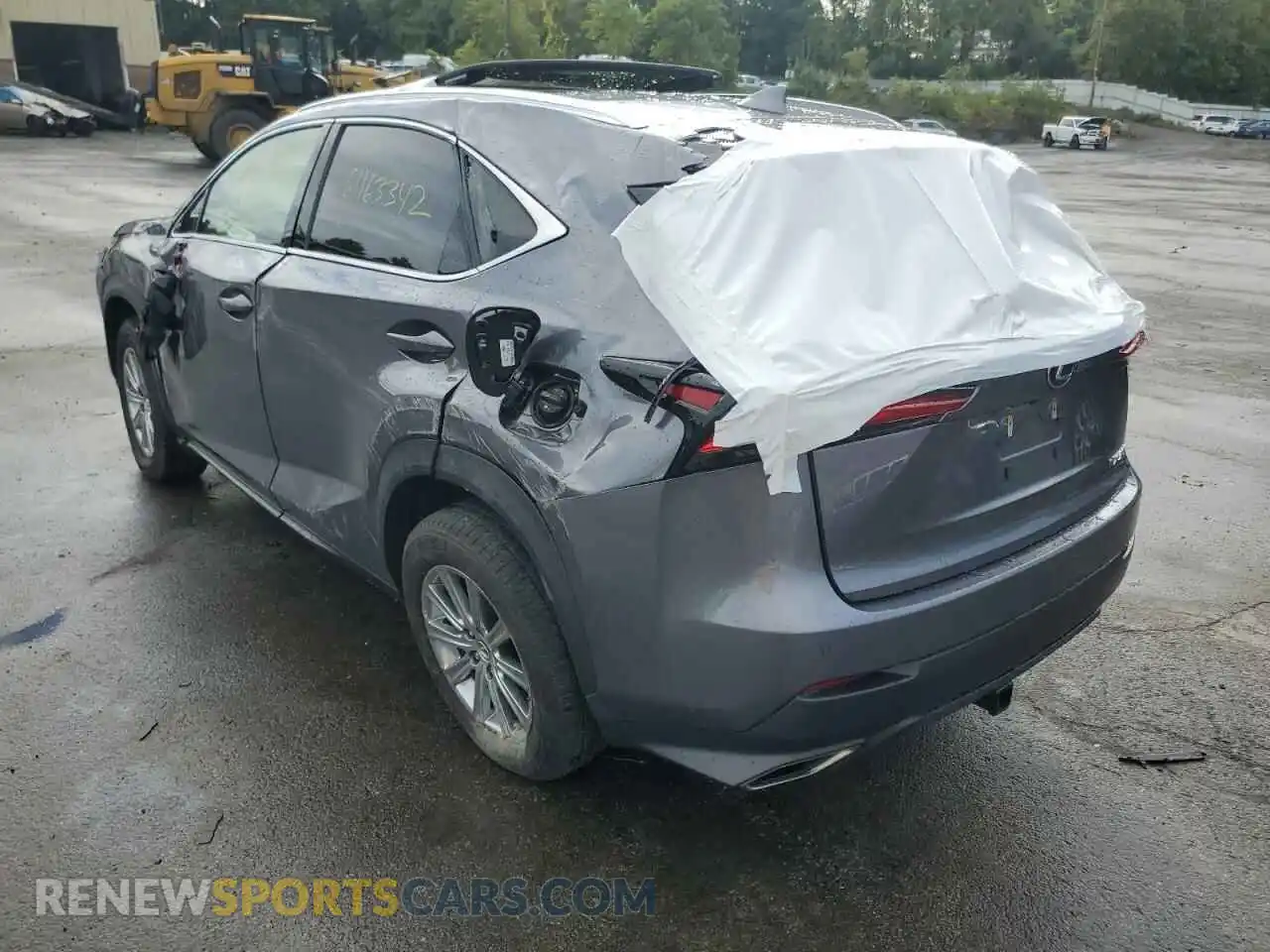 3 Photograph of a damaged car JTJBARBZ8K2200828 LEXUS NX 2019