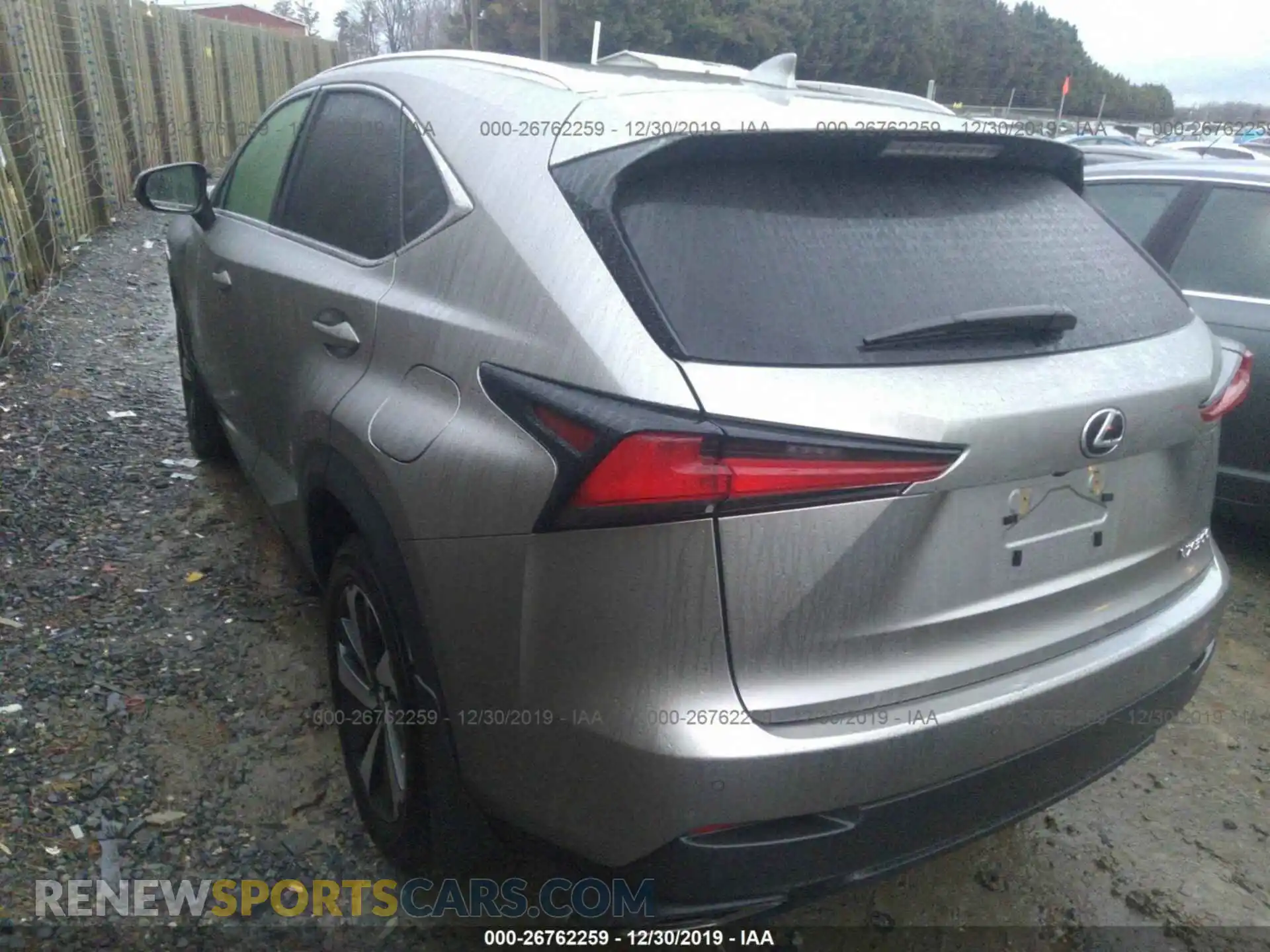3 Photograph of a damaged car JTJBARBZ8K2204250 LEXUS NX 2019