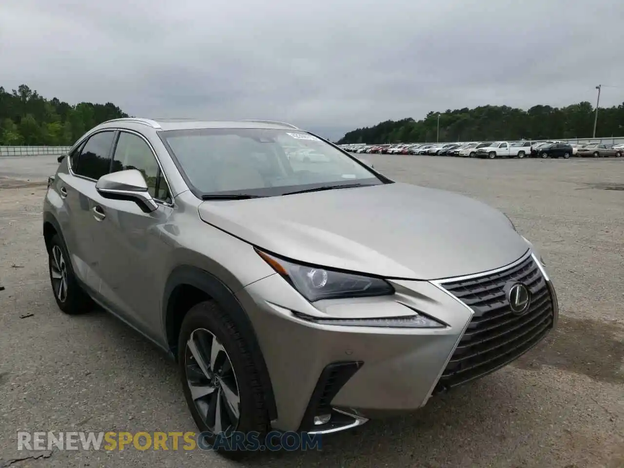 1 Photograph of a damaged car JTJBARBZ8K2214258 LEXUS NX 2019